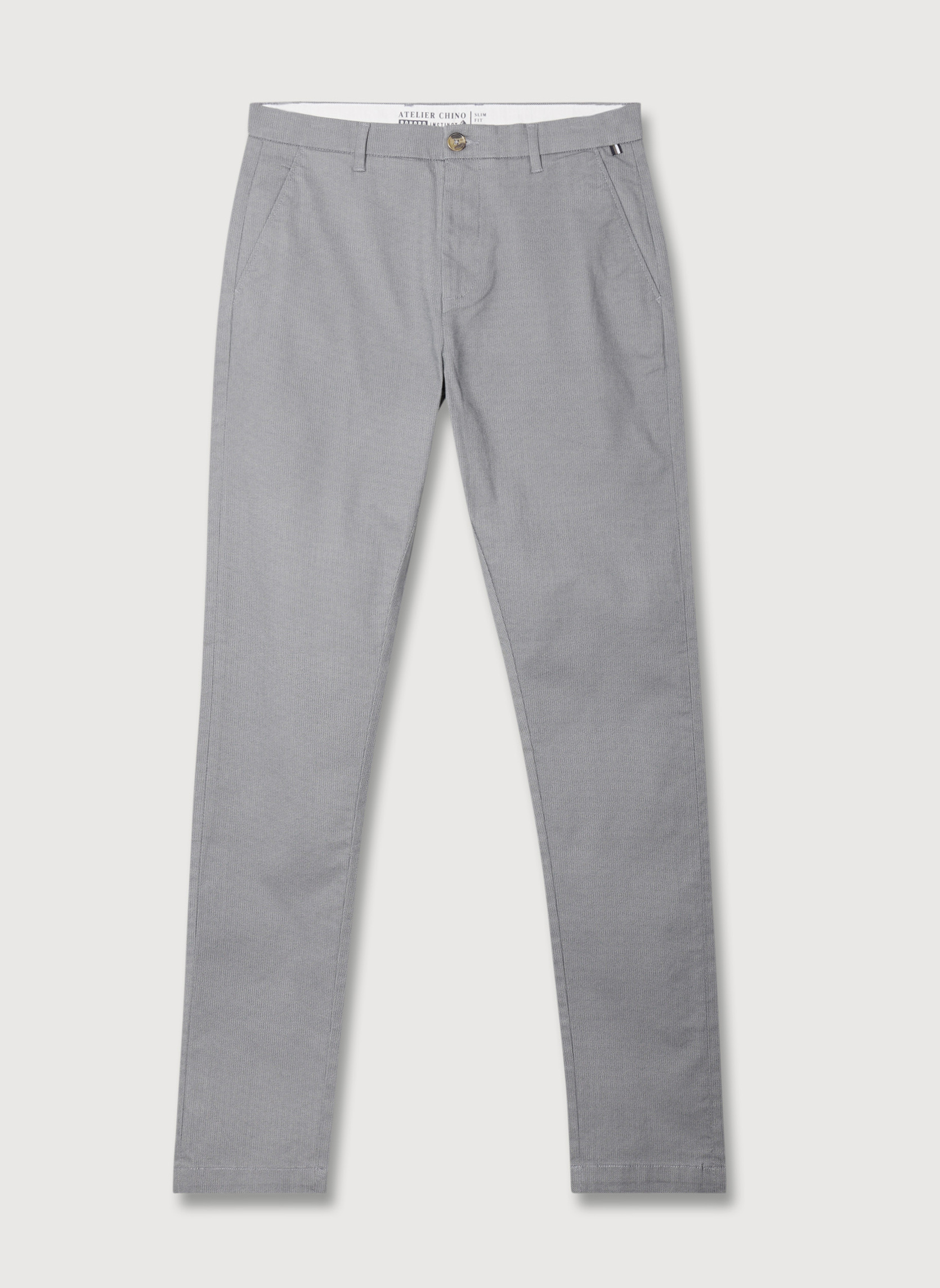 Pantalons droits SADAOCHIN2H homme gris Bonobo Pantalons droits SADAOCHIN2H homme gris Gris clair