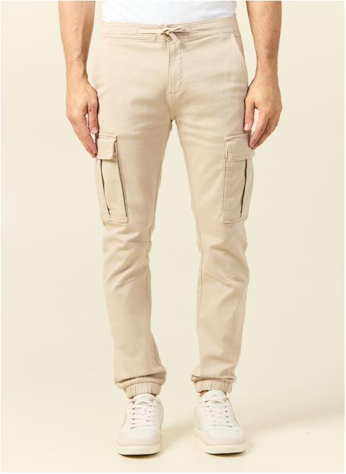 Bonobo Pantalons droits BATTMAYEH homme beige