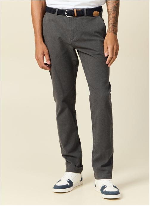 Bonobo Pantalons droits SOCHINEO2H homme gris