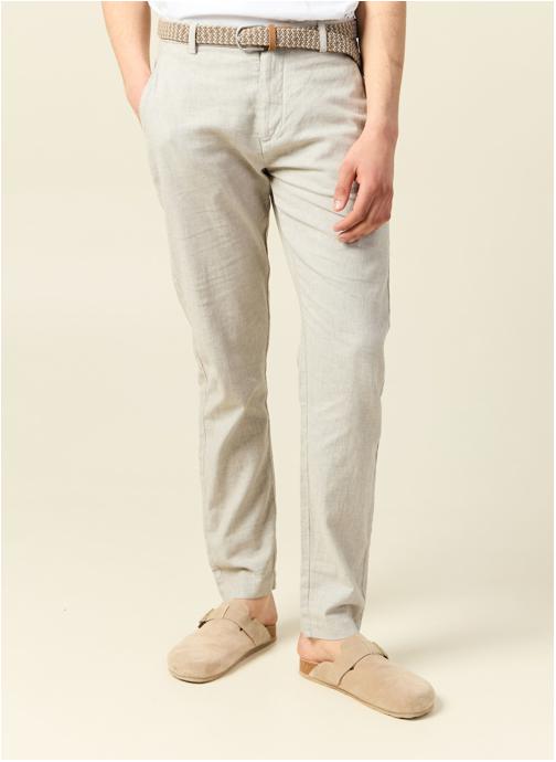 Bonobo Pantalons droits NEWCHINOLEGH homme gris