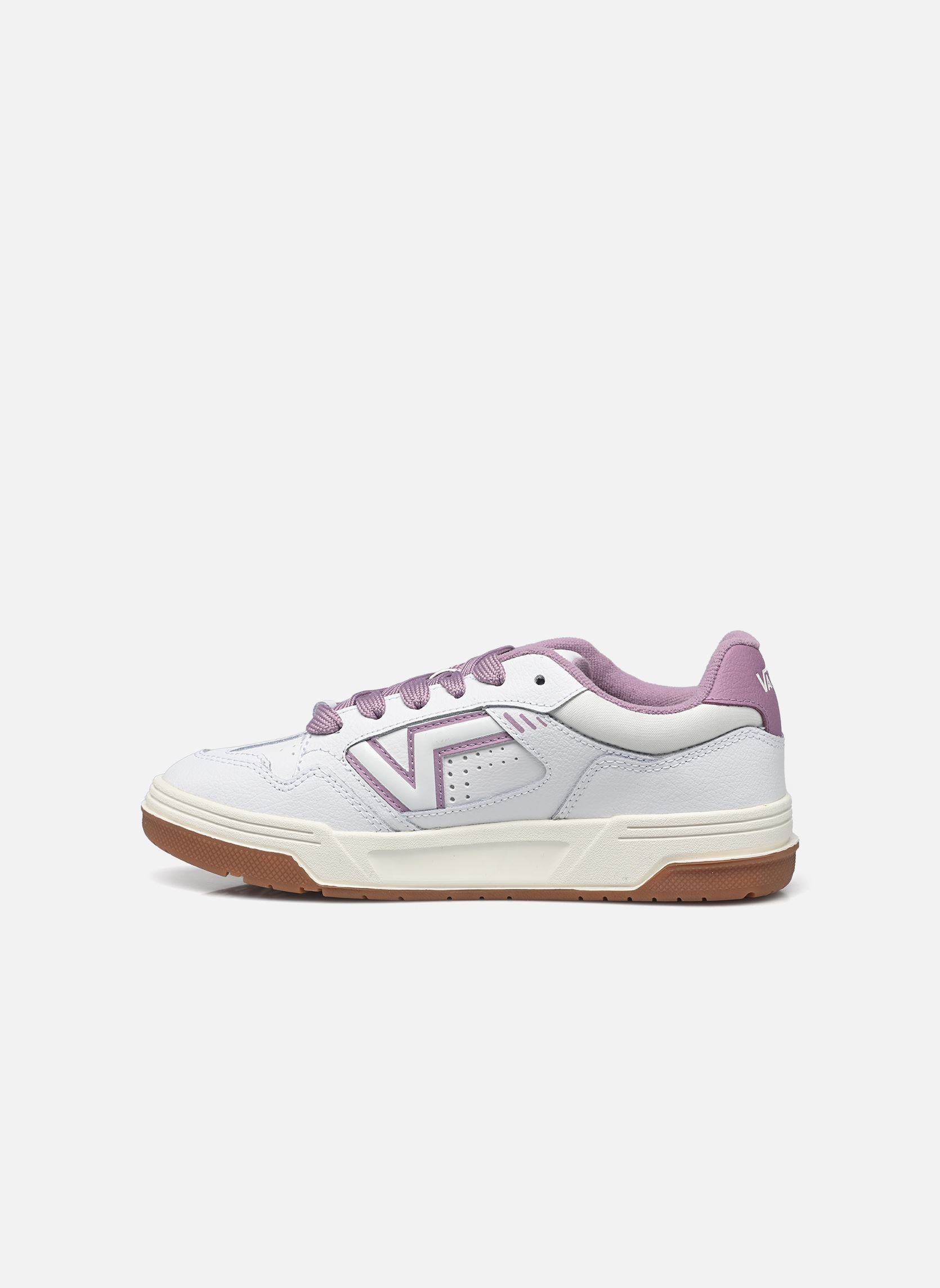 Baskets Upland femme blanc Vans Baskets Upland femme blanc VINTAGE LEATHER PURPLE