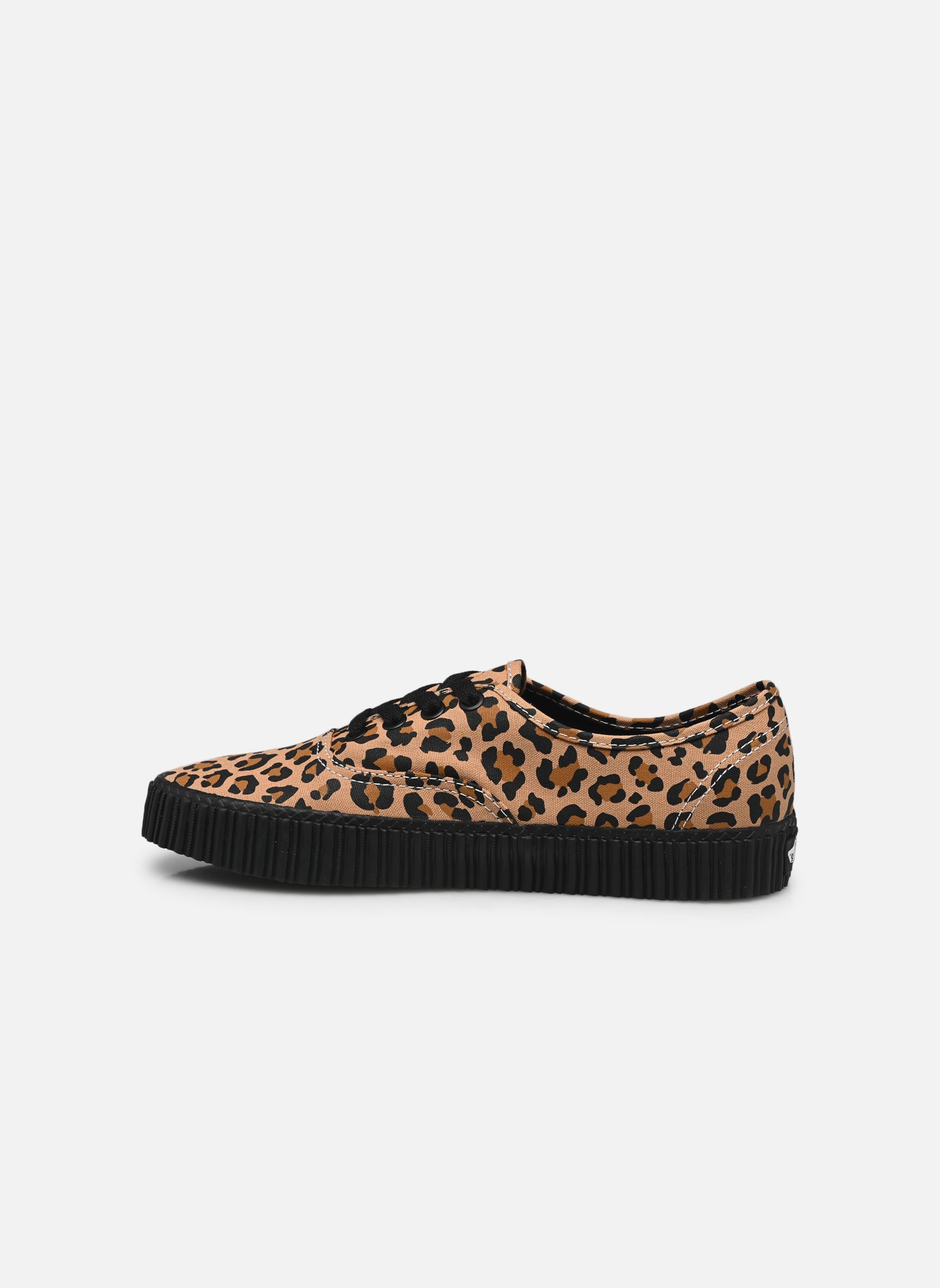Leinen-Sneaker Authentic Creeper damen braun Vans Leinen-Sneaker Authentic Creeper damen braun PUNK LEOPARD