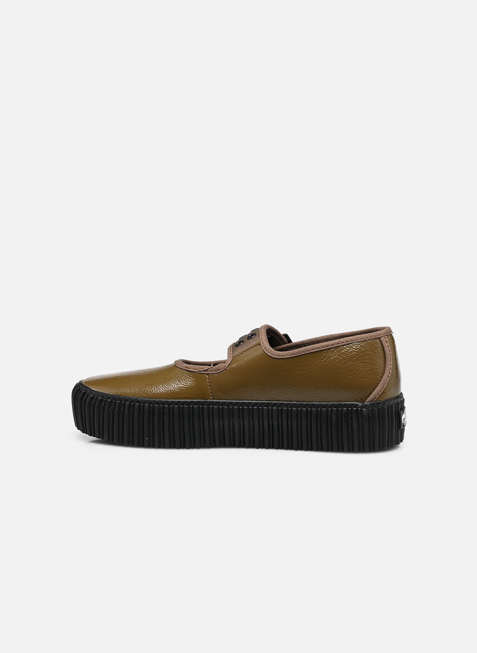 Klassieke ballerina's Mary Jane Creeper dames bruin Vans Klassieke ballerina's Mary Jane Creeper dames bruin PATENT SEPIA