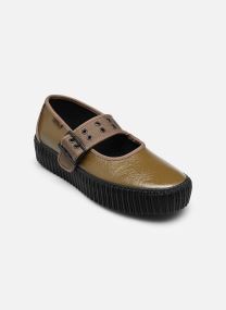 Ballerines classiques Mary Jane Creeper femme blanc