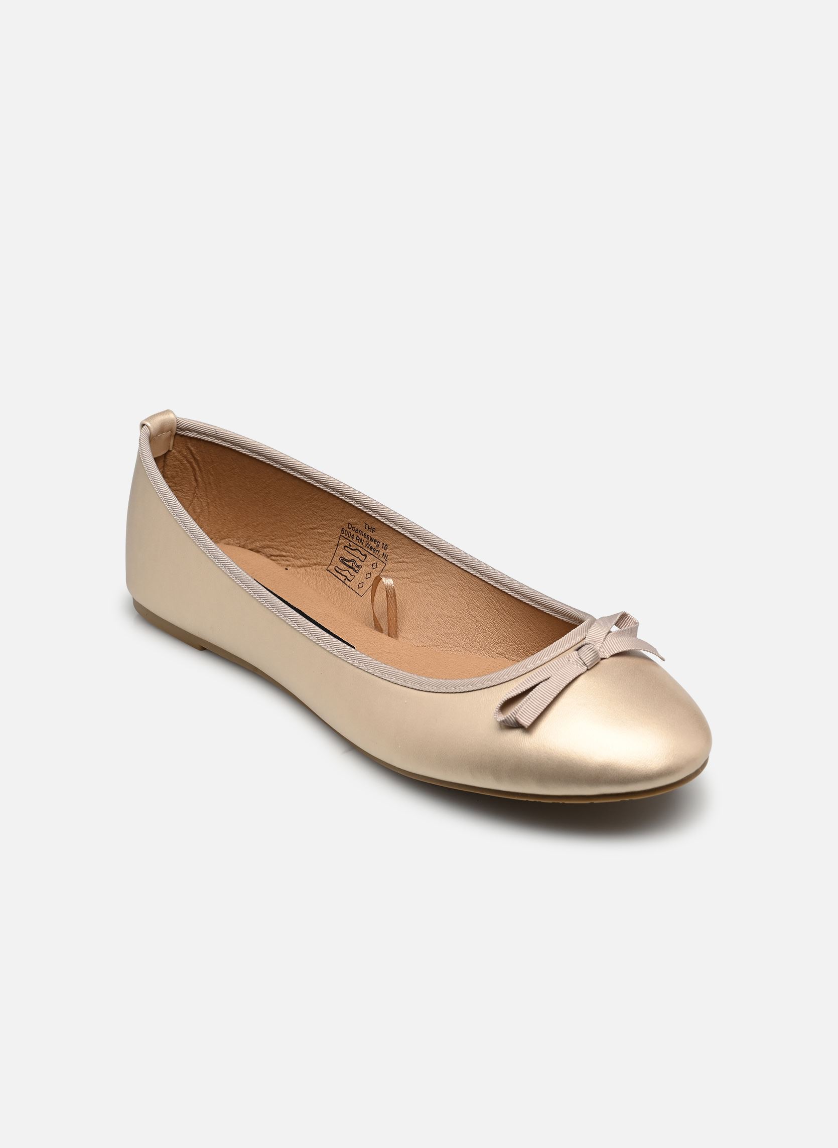Ballerines classiques THALETTE femme or et bronze MADE BY Ballerines classiques THALETTE femme or et bronze DORÉ