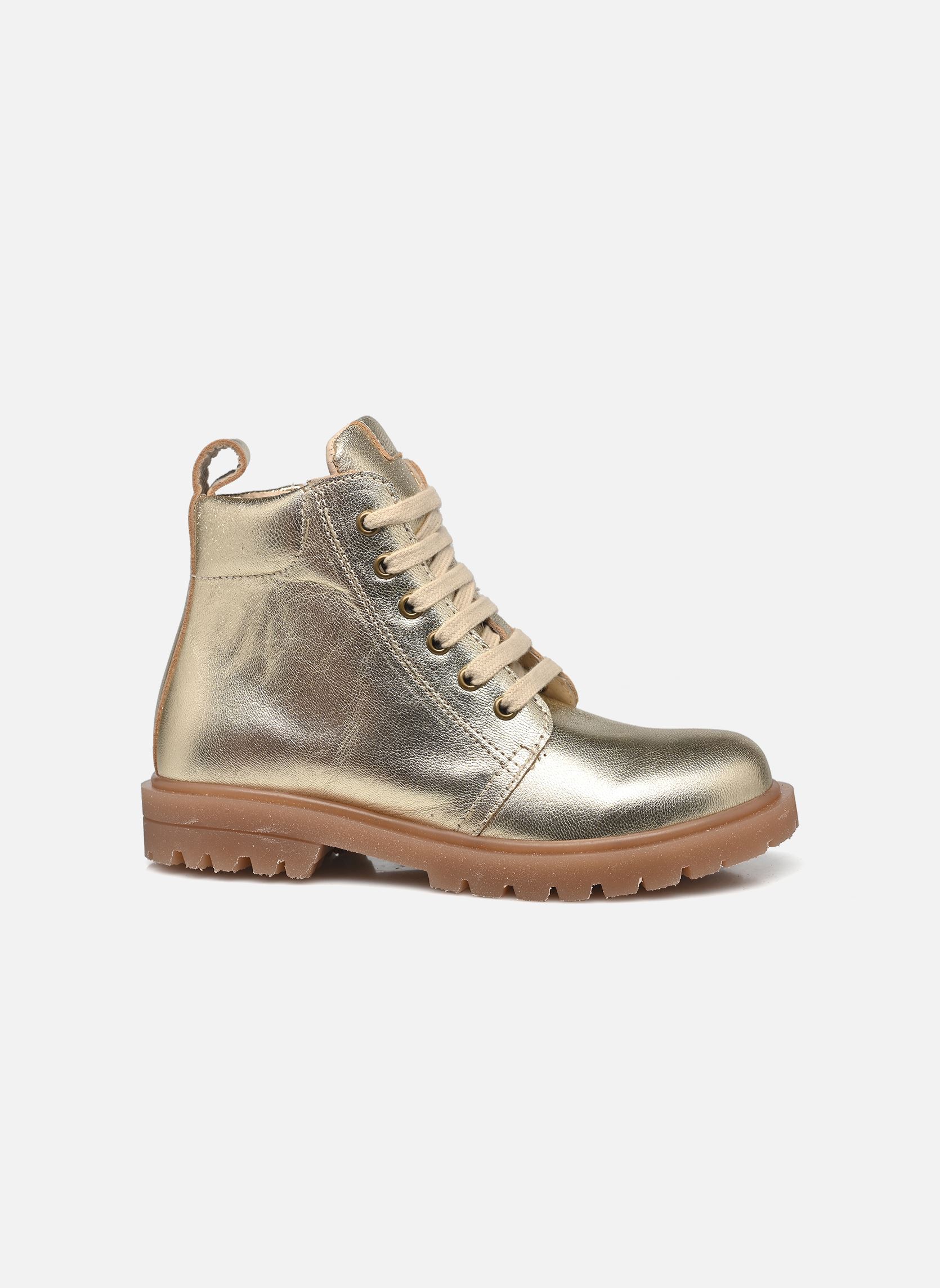 Bottines TIMARTY fille or et bronze Rose et Martin Bottines TIMARTY fille or et bronze Cuir Doré