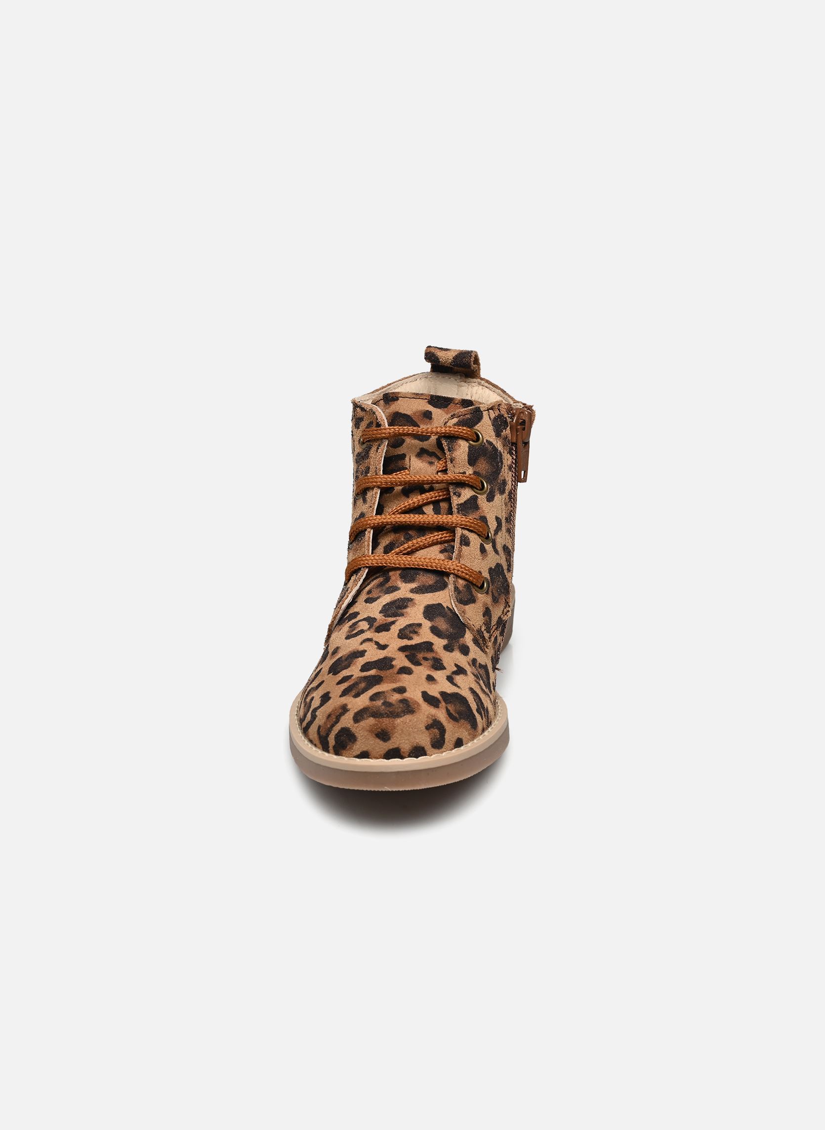 Bottines TILEO fille multicolore Rose et Martin Bottines TILEO fille multicolore Cuir Imprimé léo