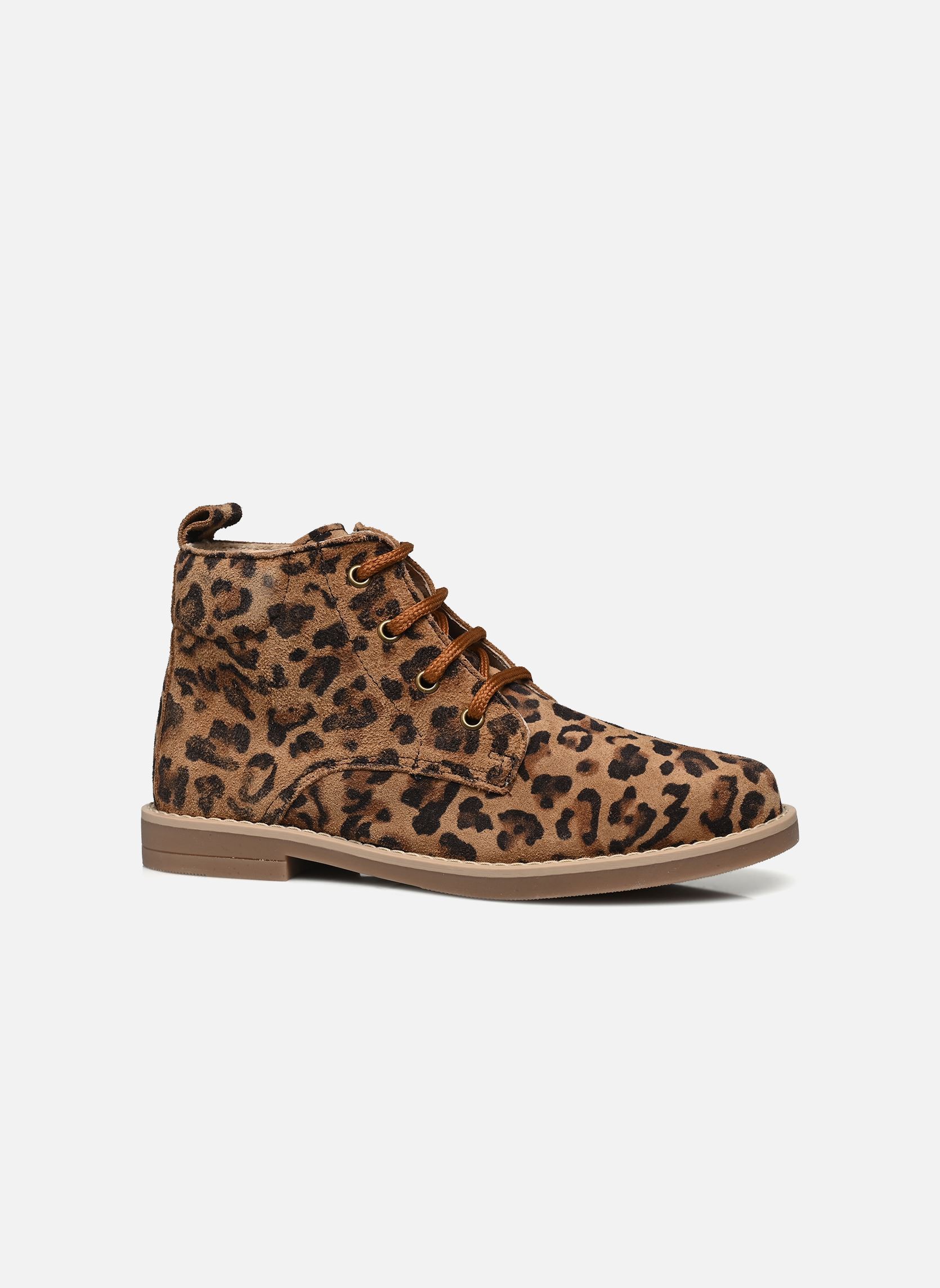Bottines TILEO fille multicolore Rose et Martin Bottines TILEO fille multicolore Cuir Imprimé léo
