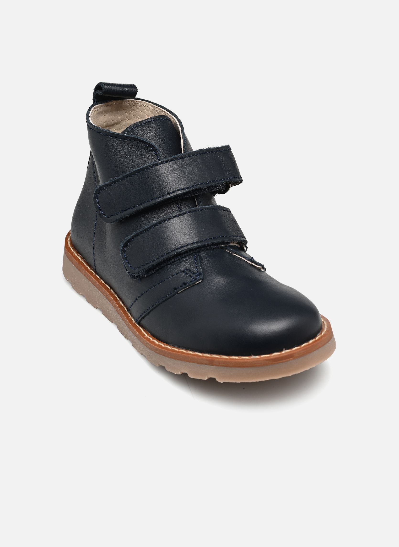 Bottines TIMARCO garçon bleu Rose et Martin Bottines TIMARCO garçon bleu Cuir Bleu Marine
