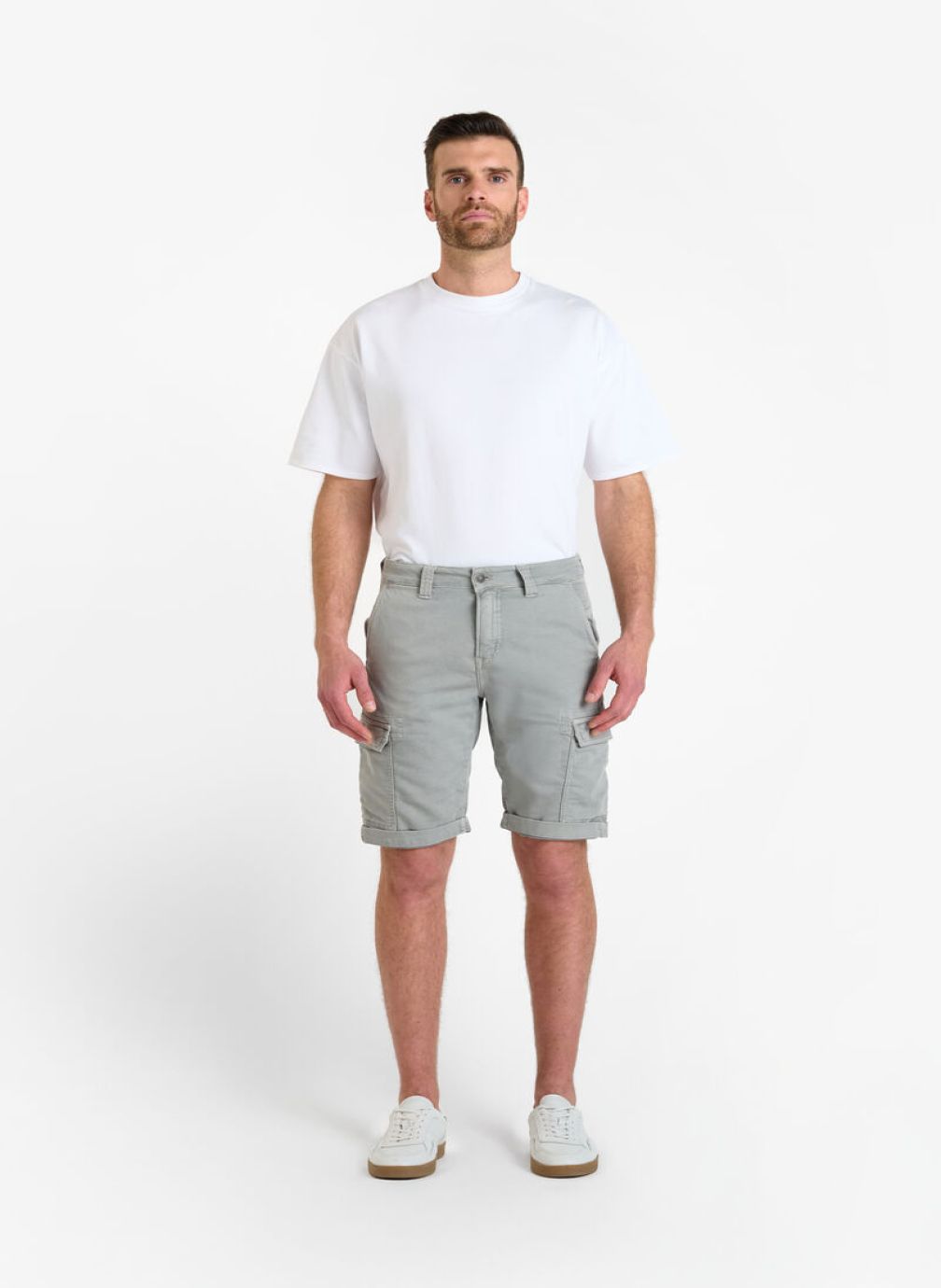 Bermudas Bermuda short DAMON Grey homme gris Le temps des cerises Bermudas Bermuda short DAMON Grey homme gris Gris