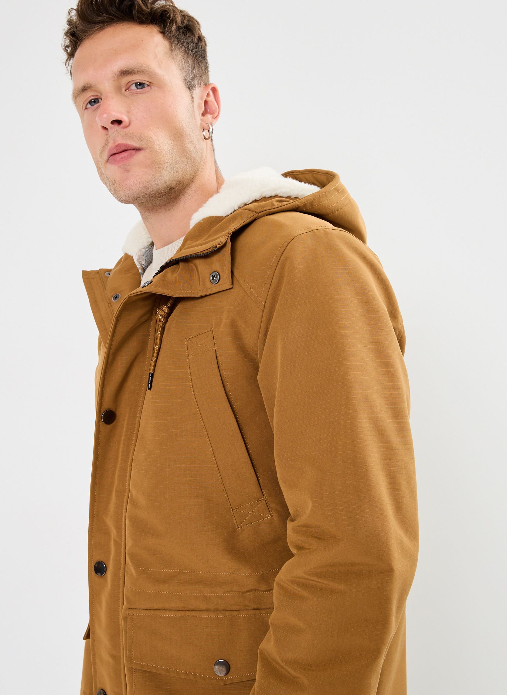 Parkas GREGPARKA parka herren braun Marvin&Co Parkas GREGPARKA parka herren braun RUBBER