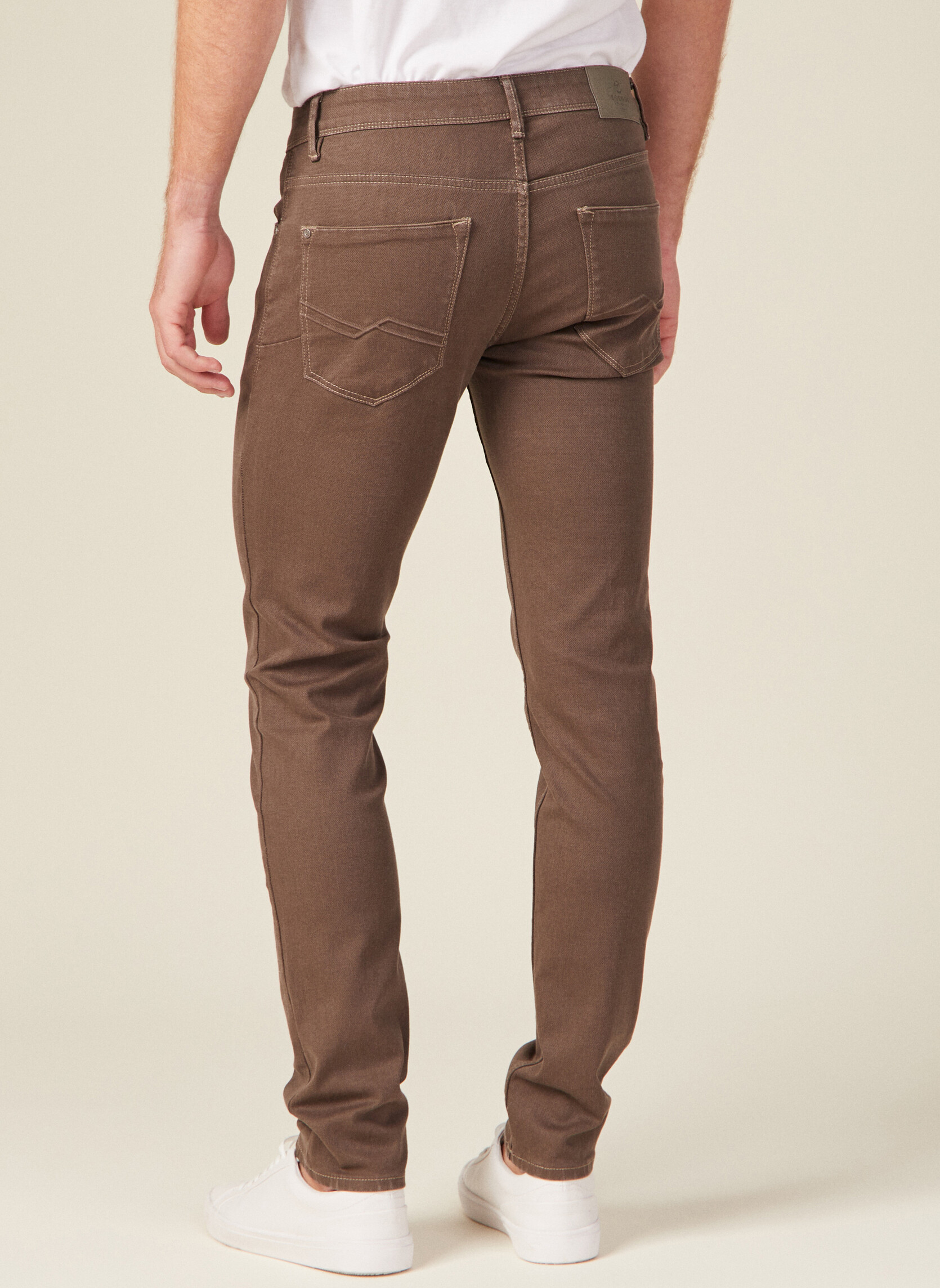 Jeans droit SADAO-PAPOU homme marron Bonobo Jeans droit SADAO-PAPOU homme marron Marron clair