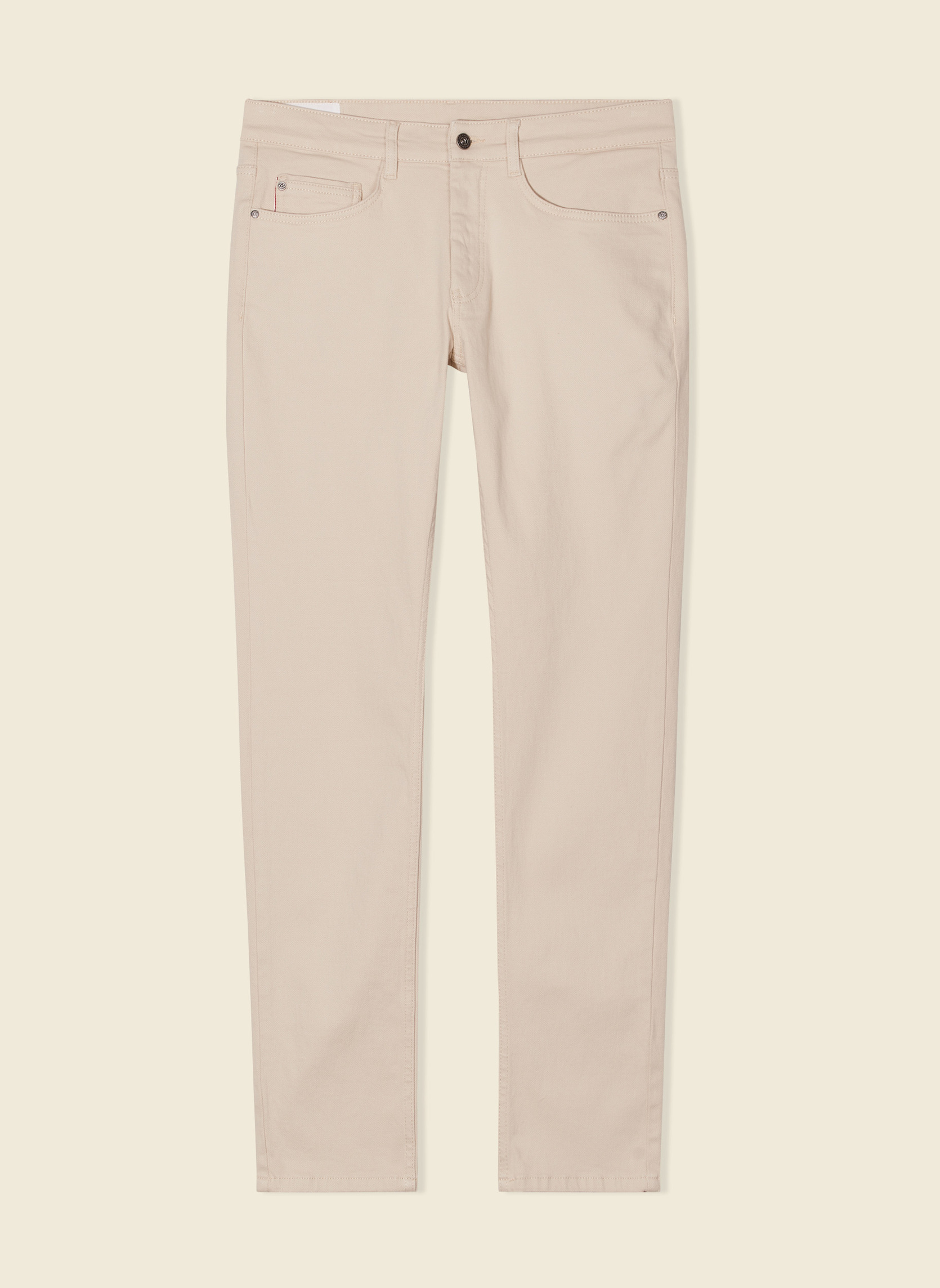 Jeans droit SADAO-PAPOU homme blanc Bonobo Jeans droit SADAO-PAPOU homme blanc Blanc