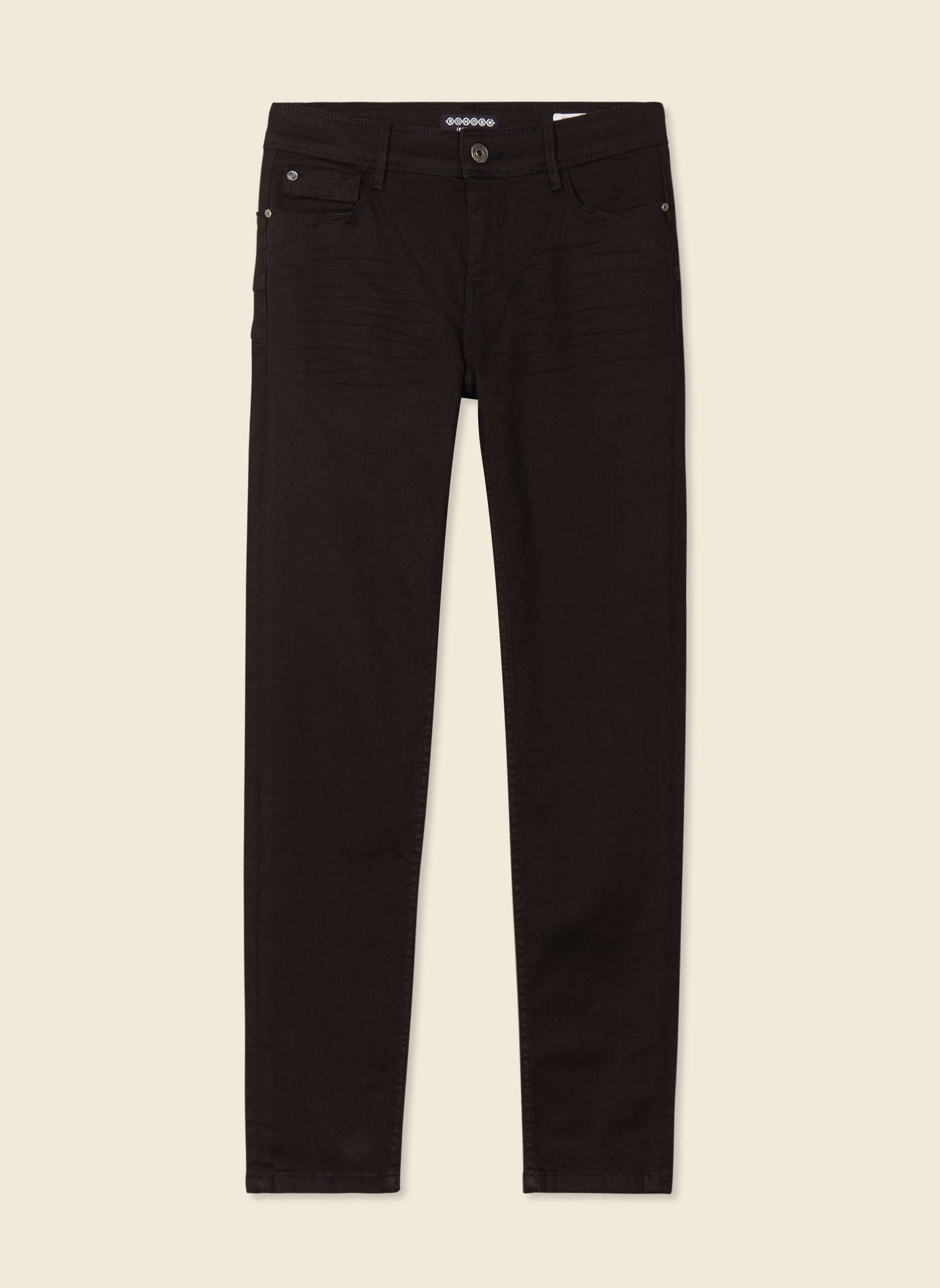 Jeans droit SEBBA-PUSHC femme noir Bonobo Jeans droit SEBBA-PUSHC femme noir Noir