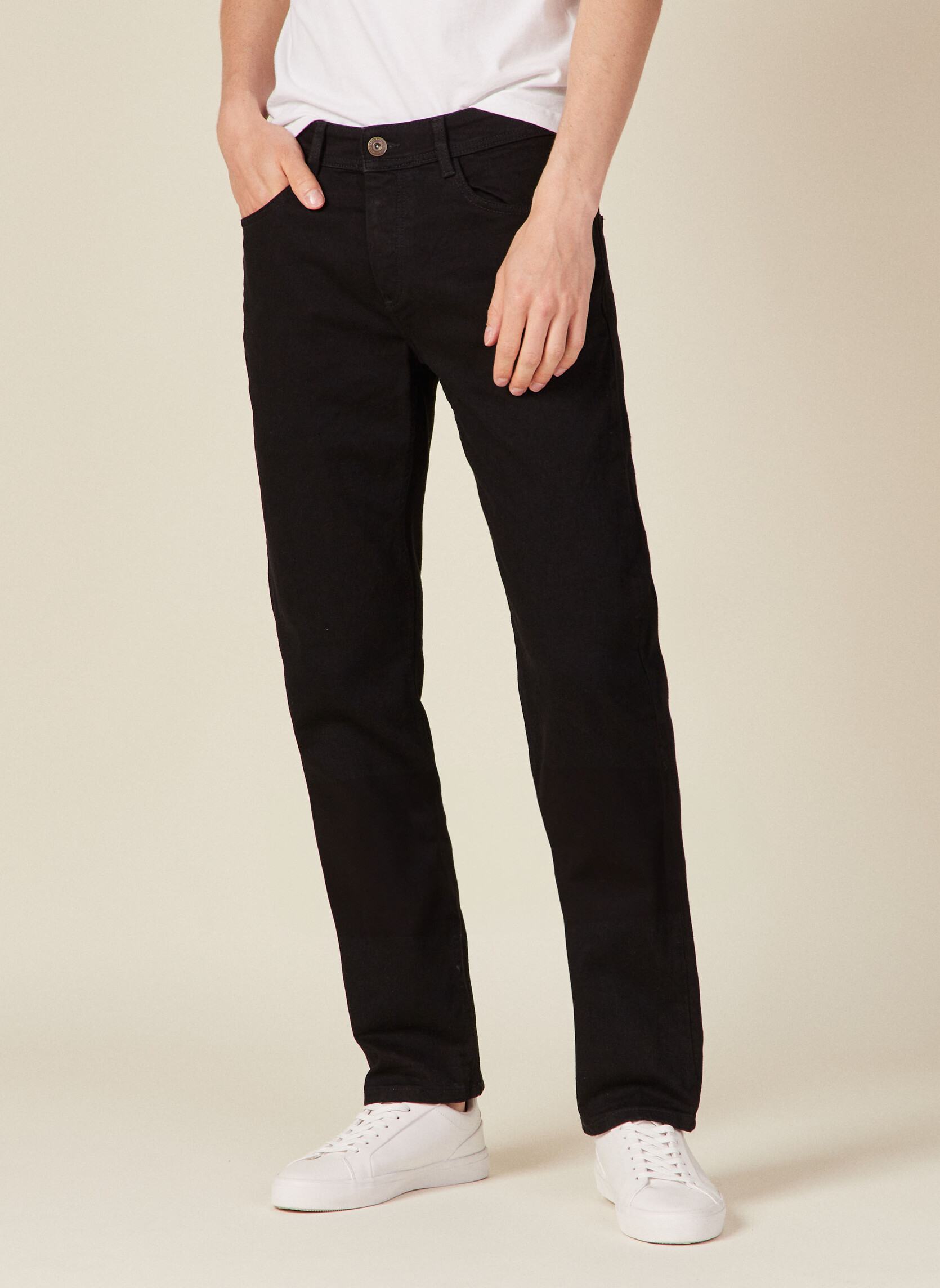 Jeans droit RIO-EASY1 homme noir Bonobo Jeans droit RIO-EASY1 homme noir Noir