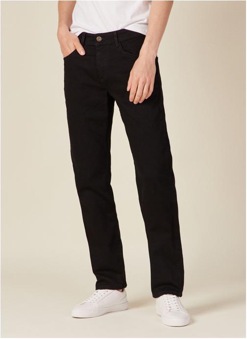 Bonobo Jeans droit Jeans regular - RIO-EASY1 homme noir