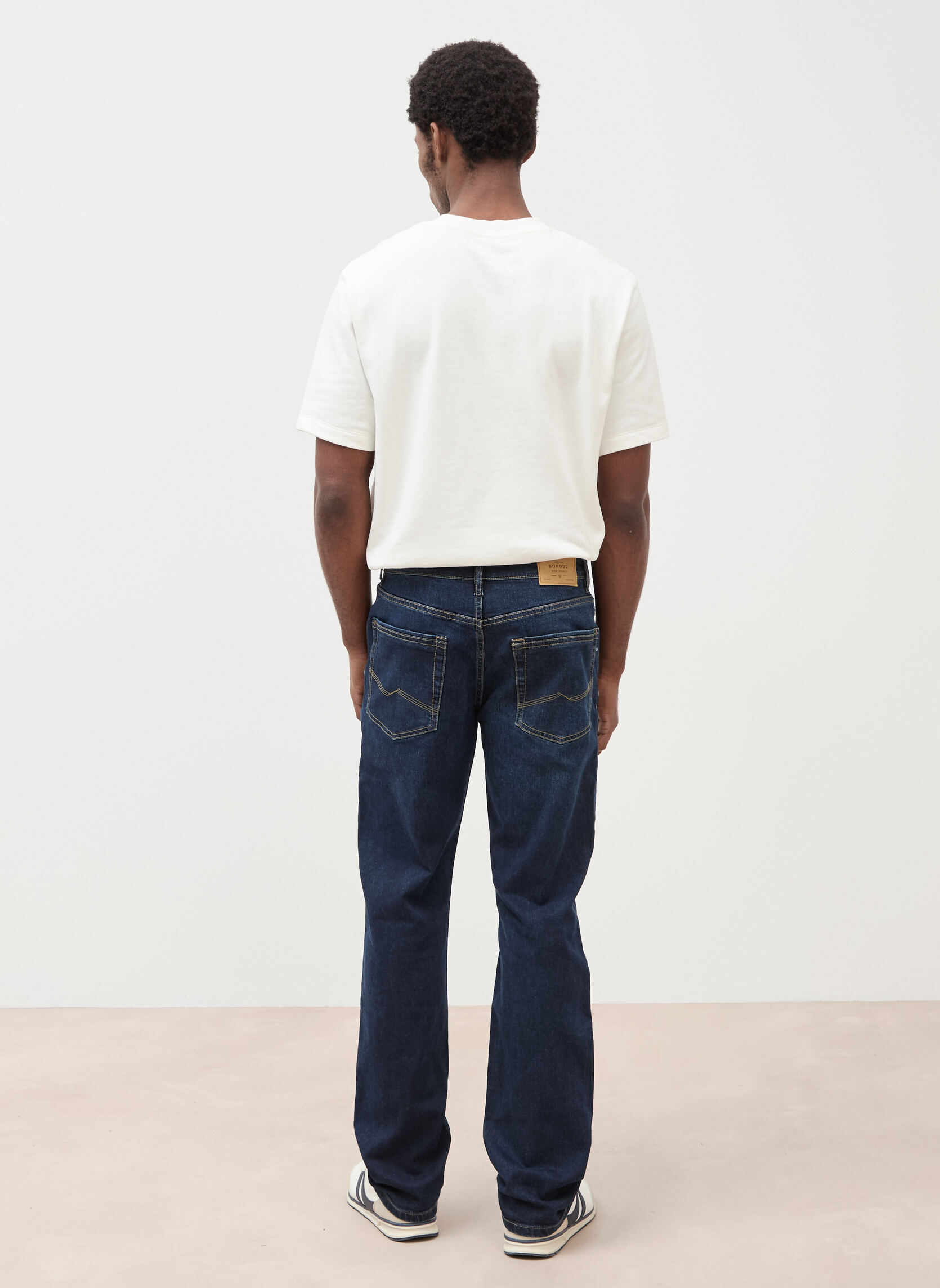 Jeans droit RIO-EASY1 homme bleu Bonobo Jeans droit RIO-EASY1 homme bleu Bleu