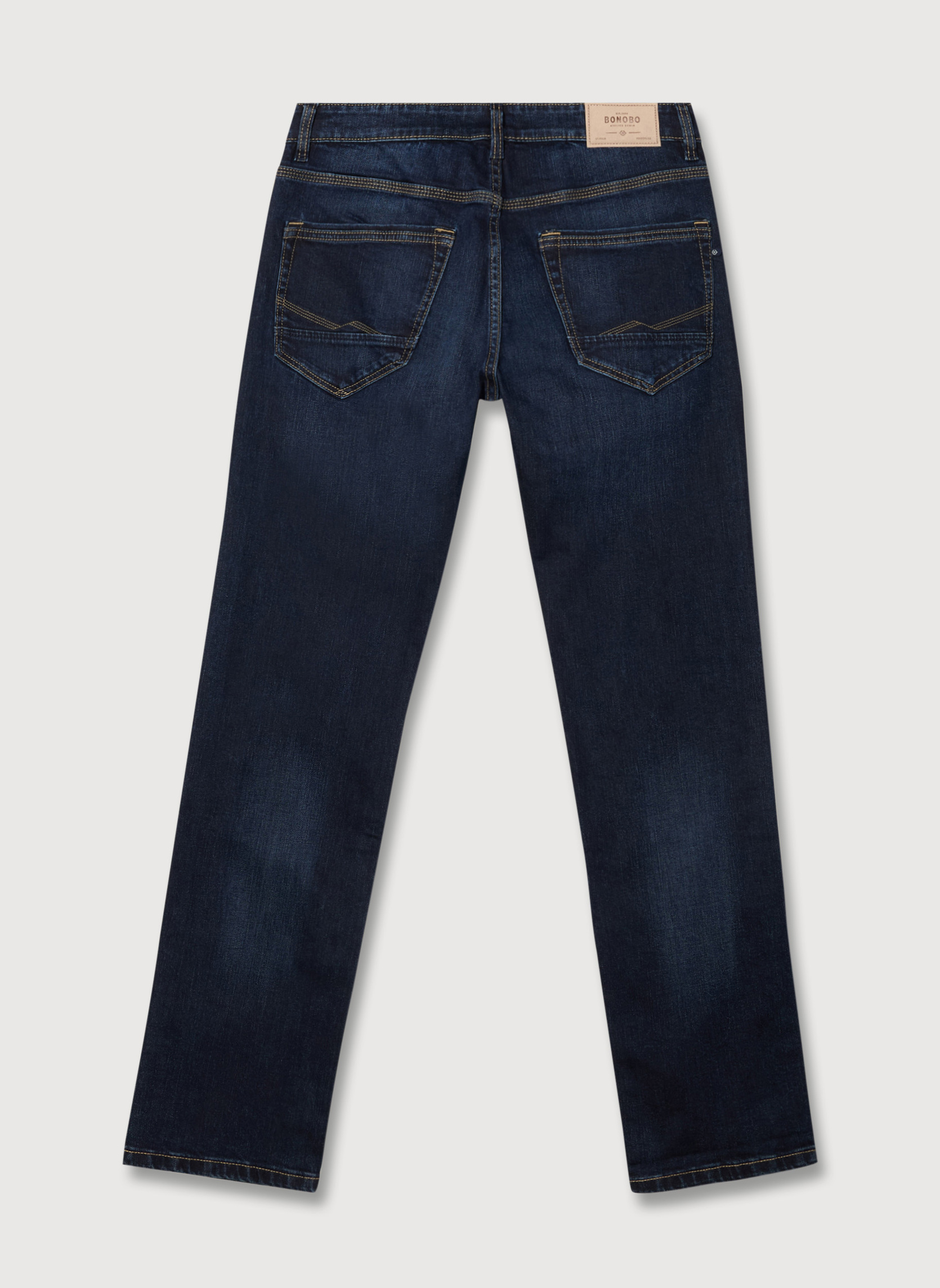 Jeans droit RIO-EASY1 homme bleu Bonobo Jeans droit RIO-EASY1 homme bleu Bleu