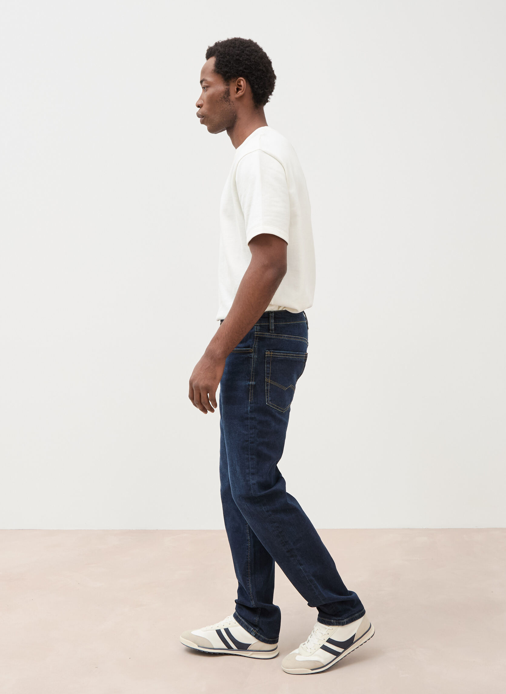 Jeans droit RIO-EASY1 homme bleu Bonobo Jeans droit RIO-EASY1 homme bleu Bleu