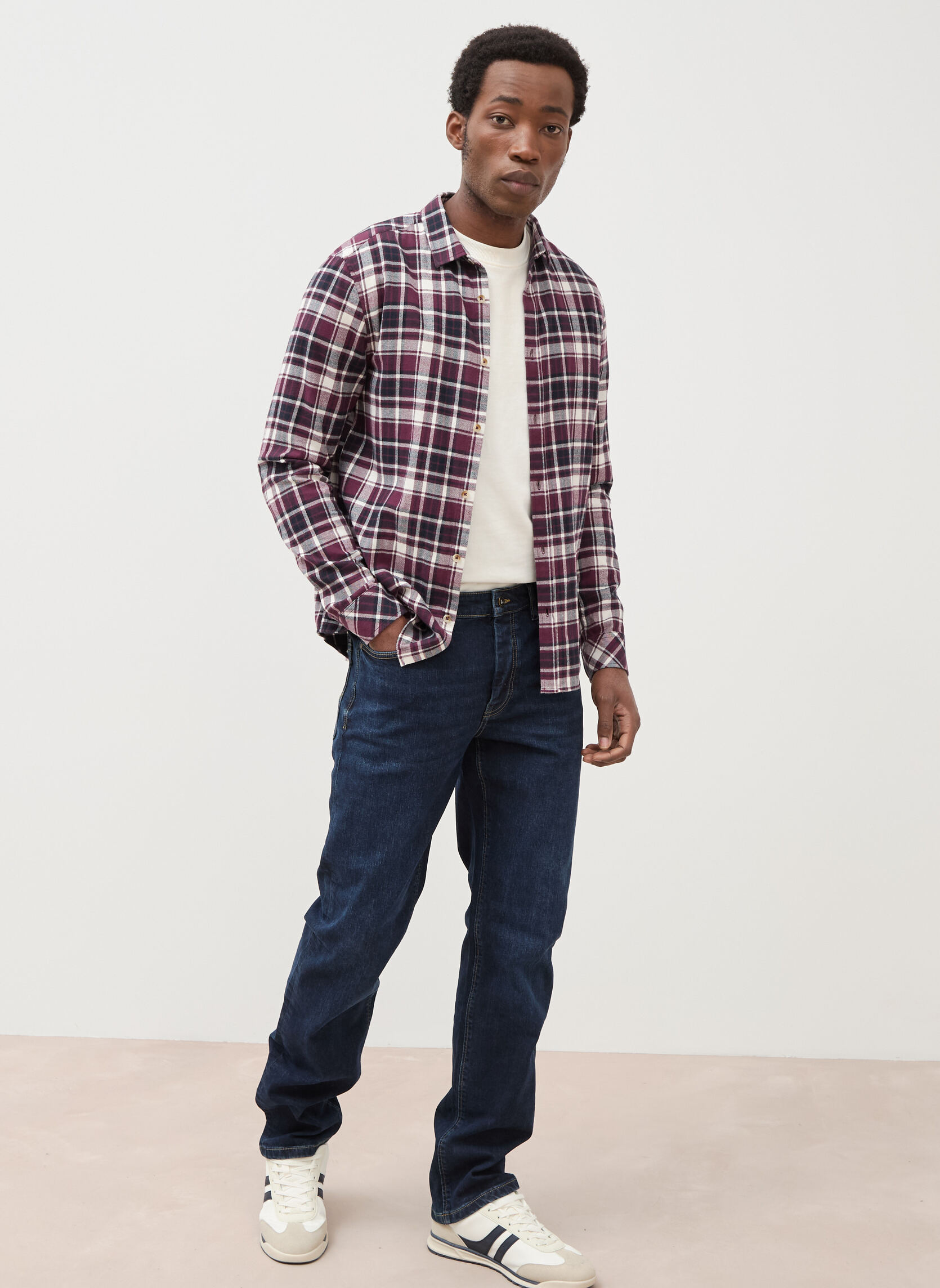 Jeans droit RIO-EASY1 homme bleu Bonobo Jeans droit RIO-EASY1 homme bleu Bleu