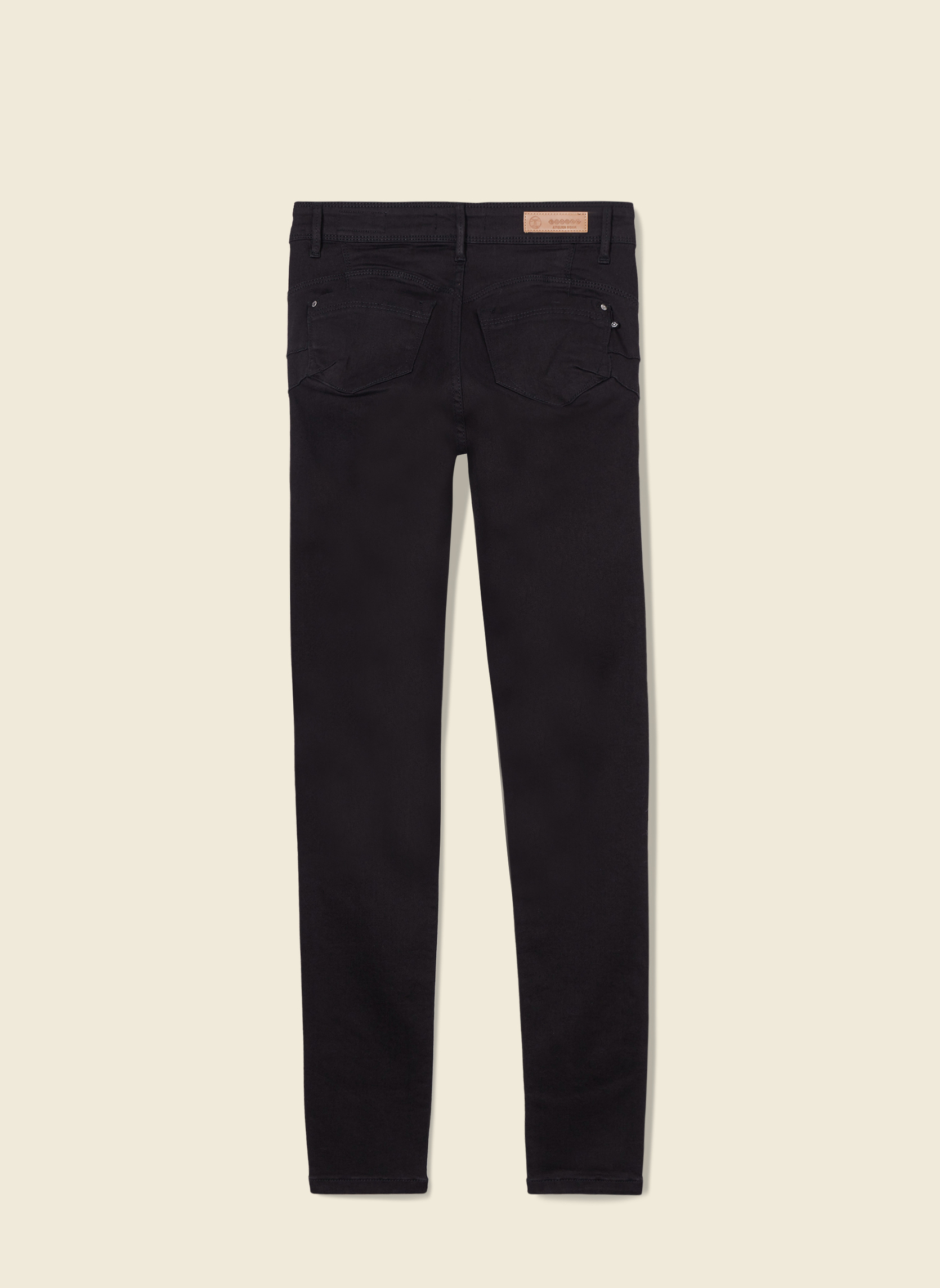 Jeans droit SEBBA-PUSH femme noir Bonobo Jeans droit SEBBA-PUSH femme noir Noir