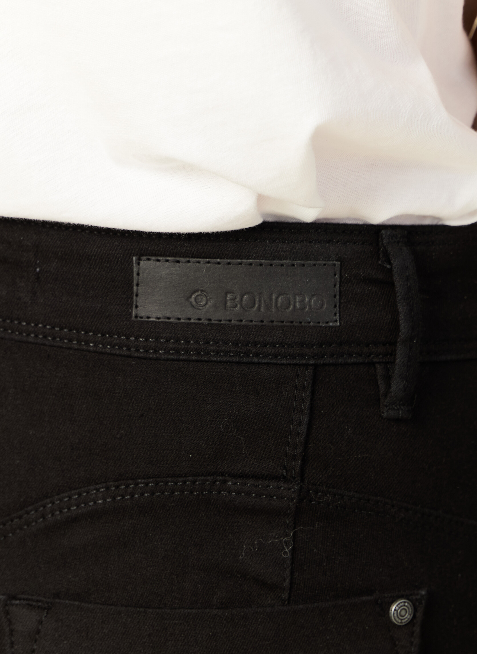 Jeans droit SEBBA-PUSH femme noir Bonobo Jeans droit SEBBA-PUSH femme noir Noir