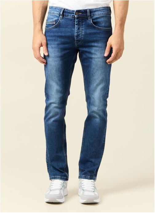 Bonobo Jeans droit SOCHI-BASK32 homme bleu