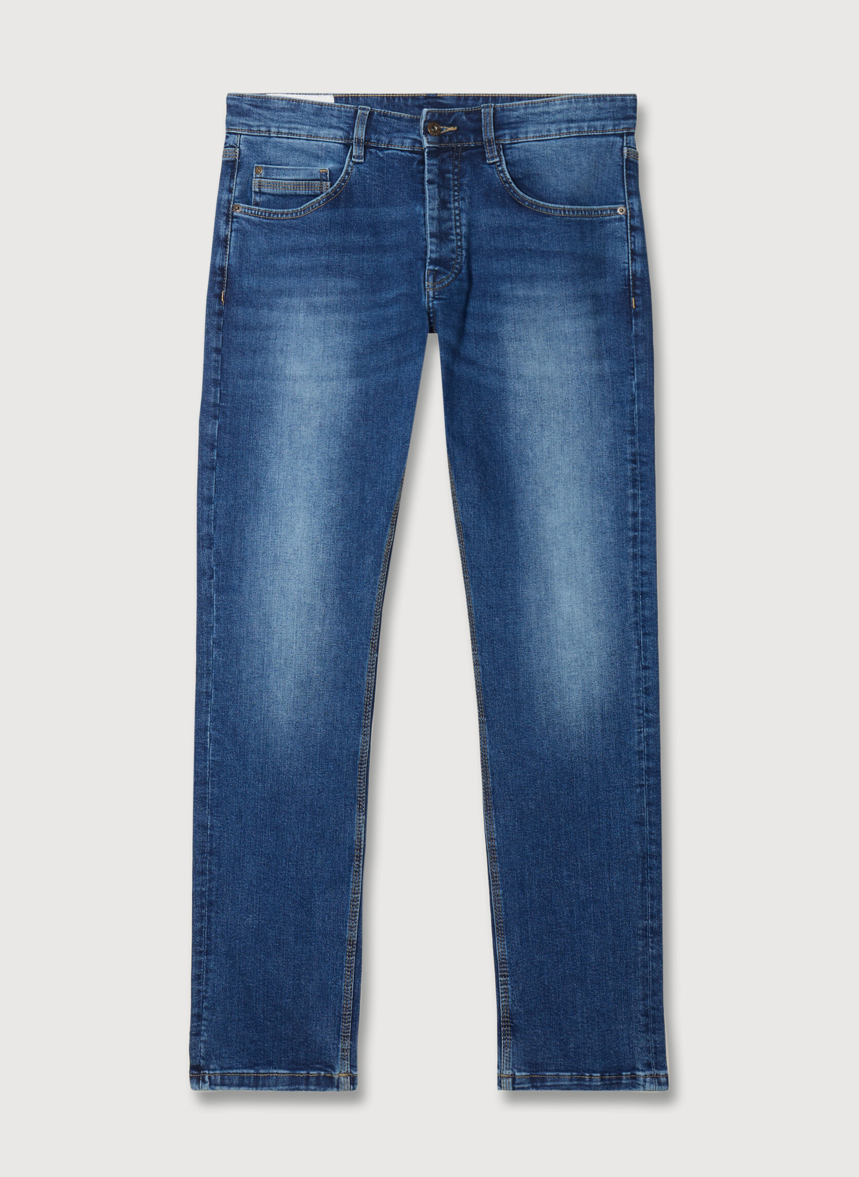 Jeans droit SOCHI-BASK32 homme bleu Bonobo Jeans droit SOCHI-BASK32 homme bleu Bleu foncé