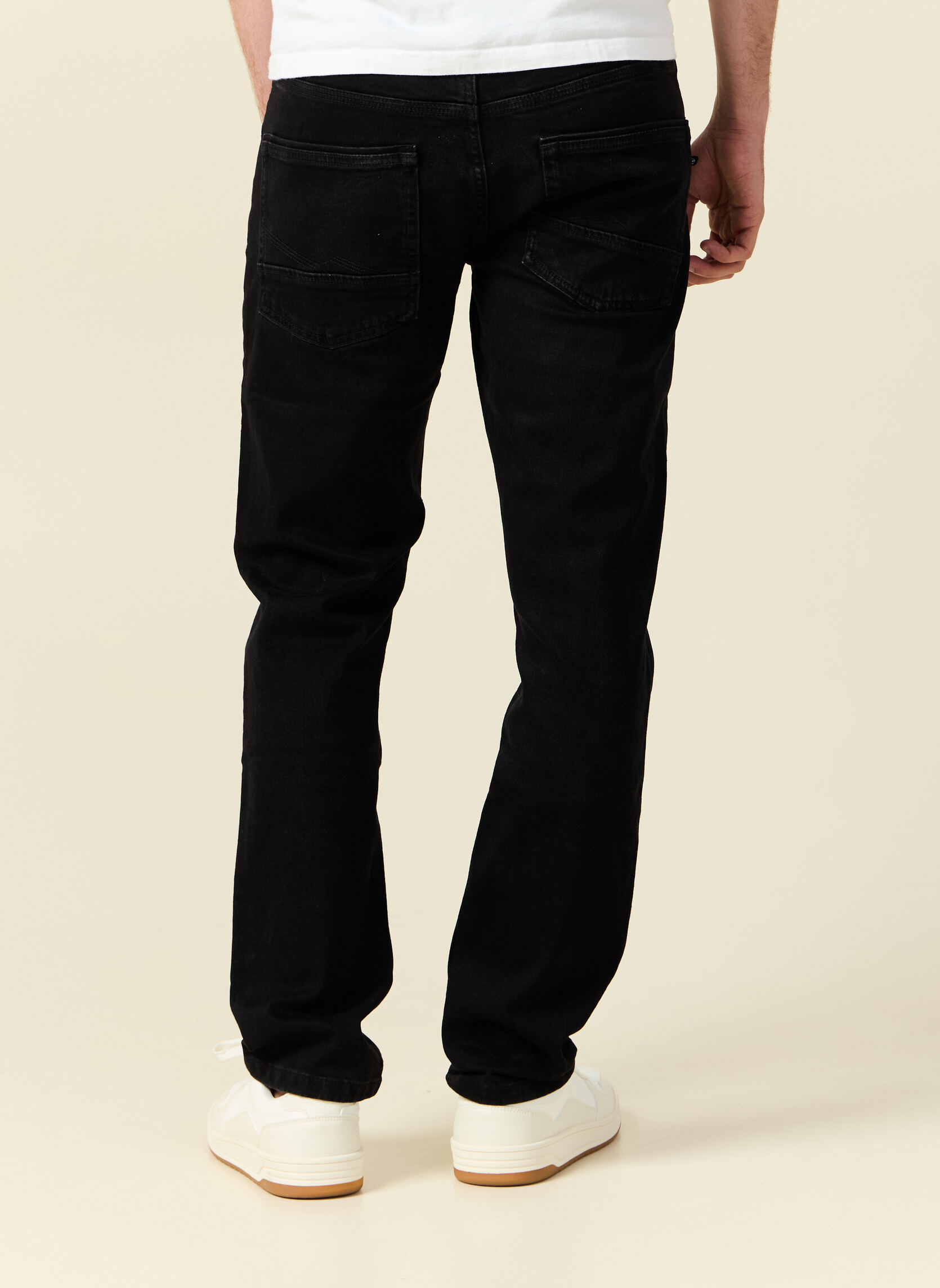 Jeans droit SOCHI-BASK32 homme noir Bonobo Jeans droit SOCHI-BASK32 homme noir Noir