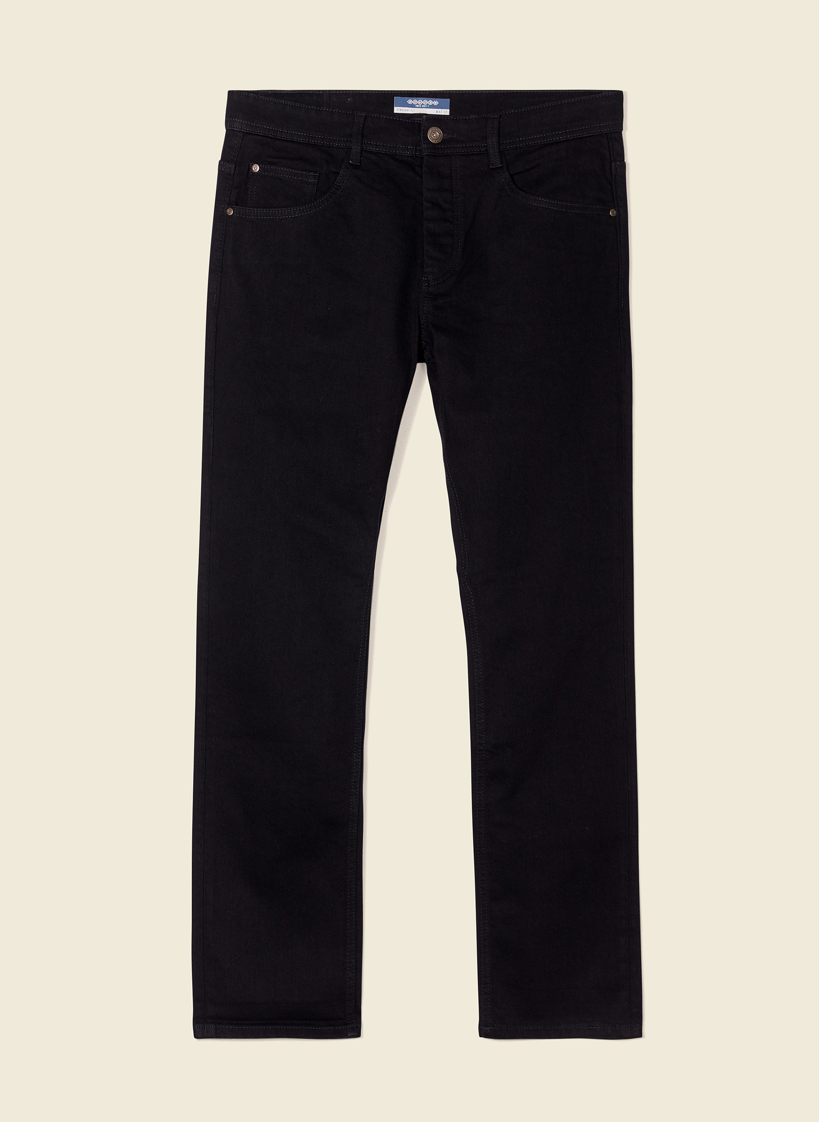 Jeans droit SOCHI-BASK32 homme noir Bonobo Jeans droit SOCHI-BASK32 homme noir Noir