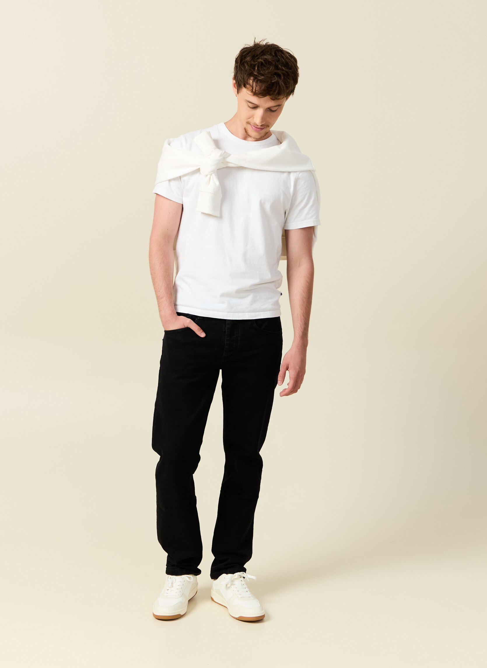 Jeans droit SOCHI-BASK32 homme noir Bonobo Jeans droit SOCHI-BASK32 homme noir Noir