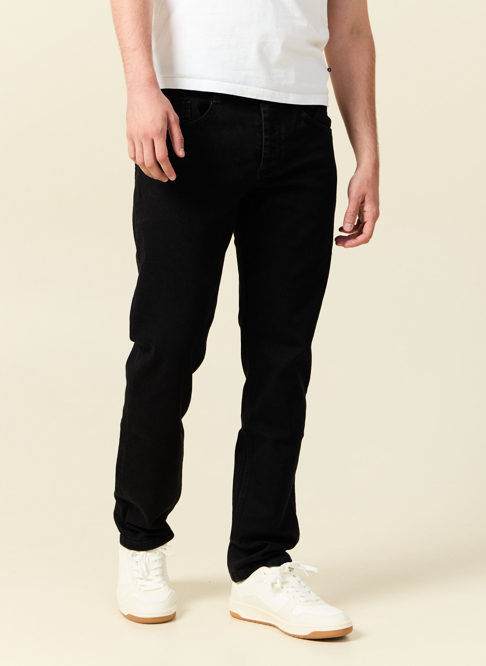 Jeans droit SOCHI-BASK32 homme noir Bonobo Jeans droit SOCHI-BASK32 homme noir Noir