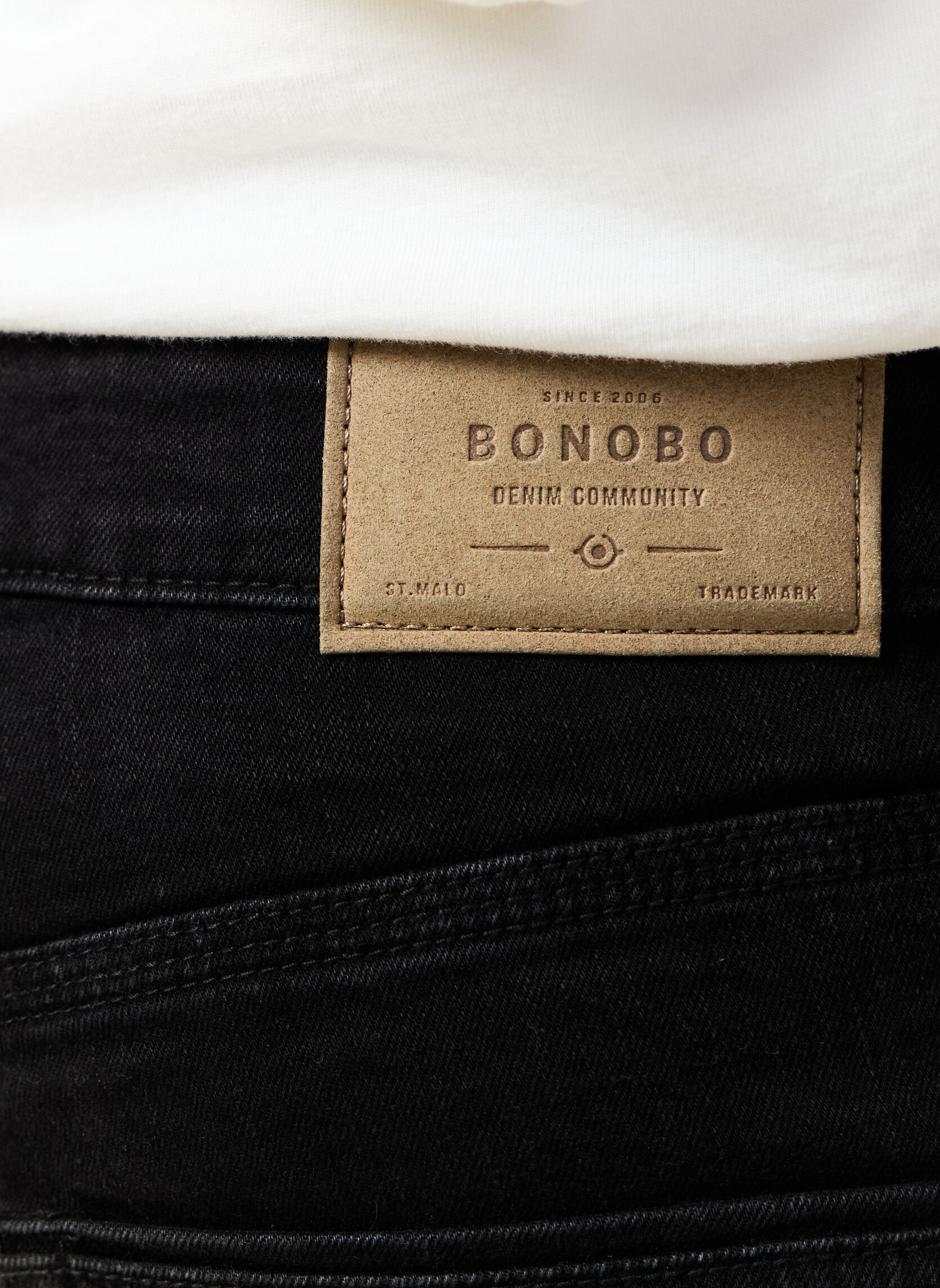 Jeans droit SOCHI-BASK32 homme noir Bonobo Jeans droit SOCHI-BASK32 homme noir Noir