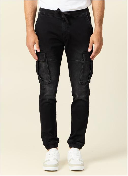 Bonobo Jeans droit Jeans regular - BATTMAY2H homme noir