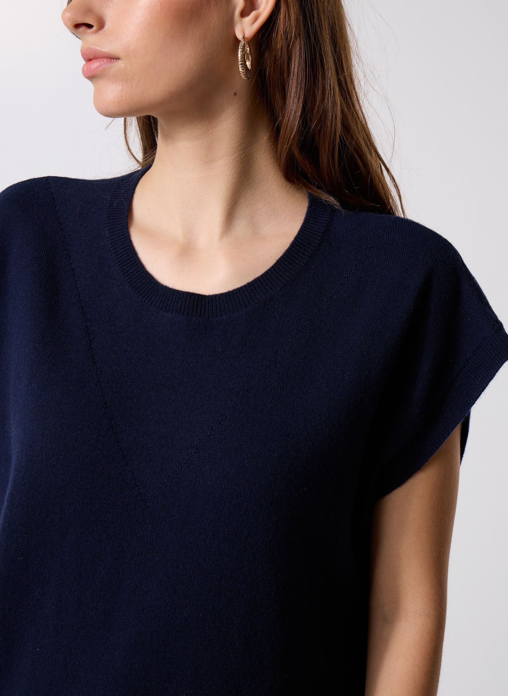 Pullover MANGARO laine damen blau Georgia Rose Pullover MANGARO laine damen blau MARINE