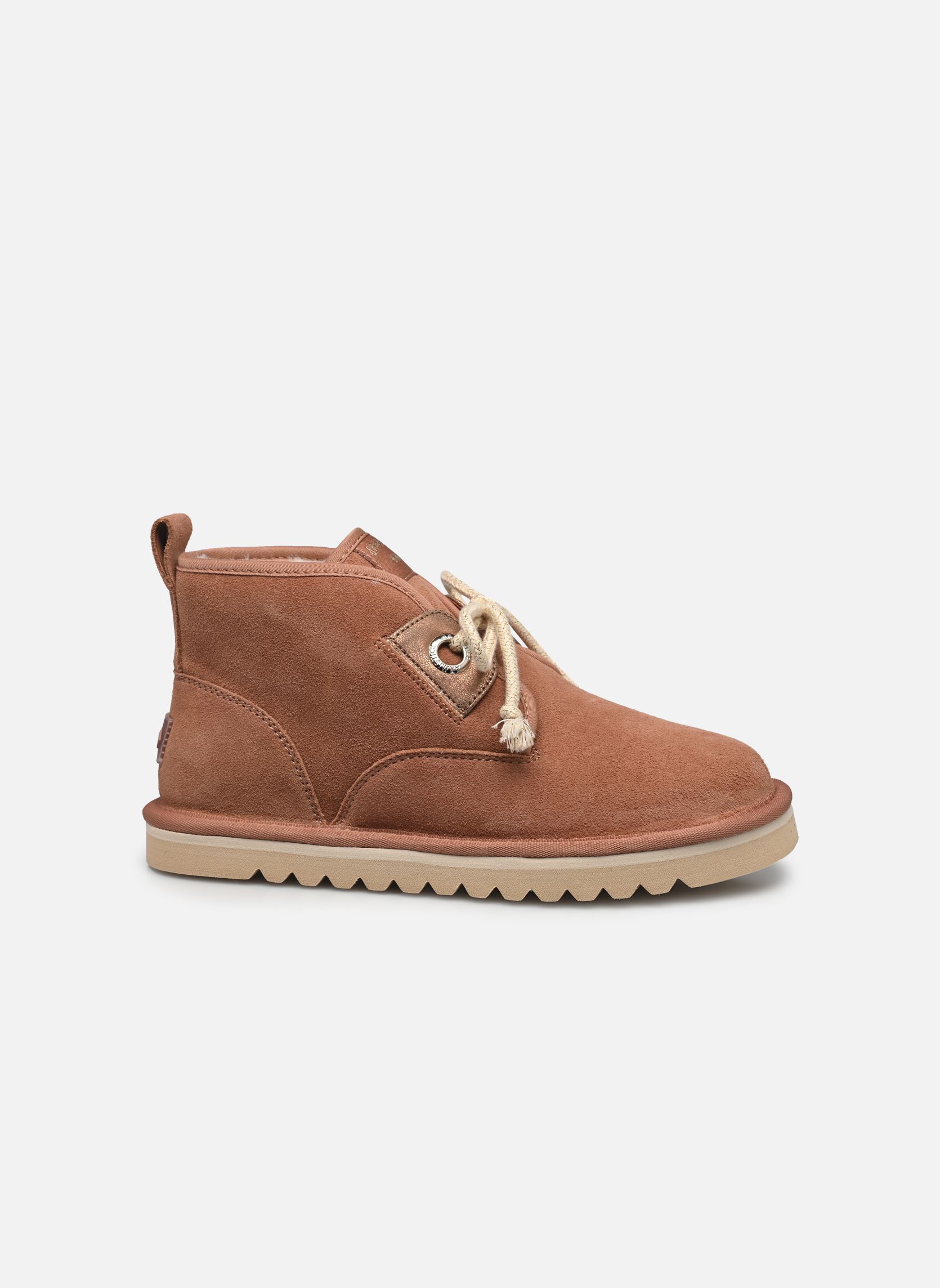 Bottines à lacets BOULD BOOTS W femme rose Armistice Bottines à lacets BOULD BOOTS W femme rose POWDER