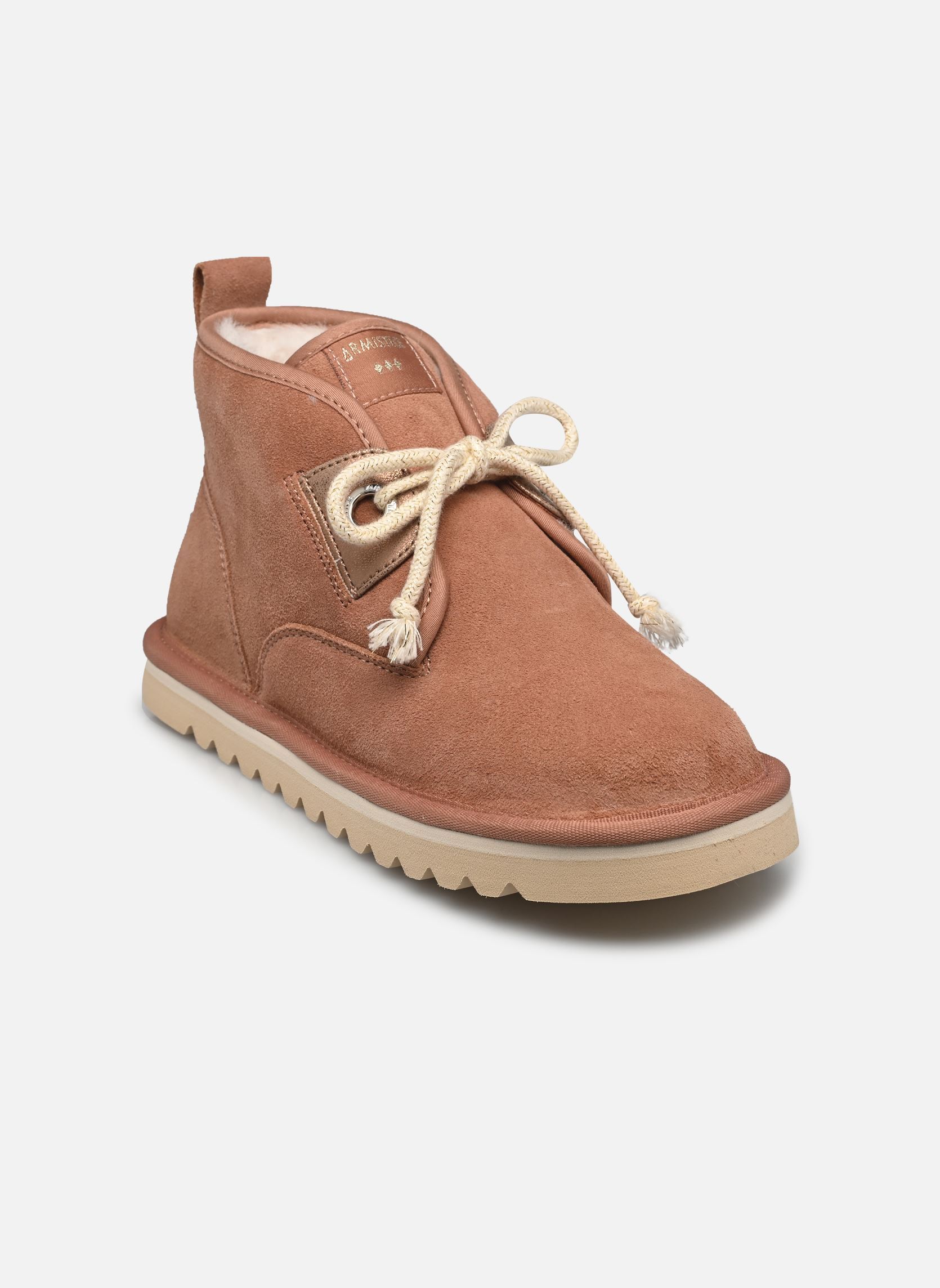 Bottines à lacets BOULD BOOTS W femme rose Armistice Bottines à lacets BOULD BOOTS W femme rose POWDER