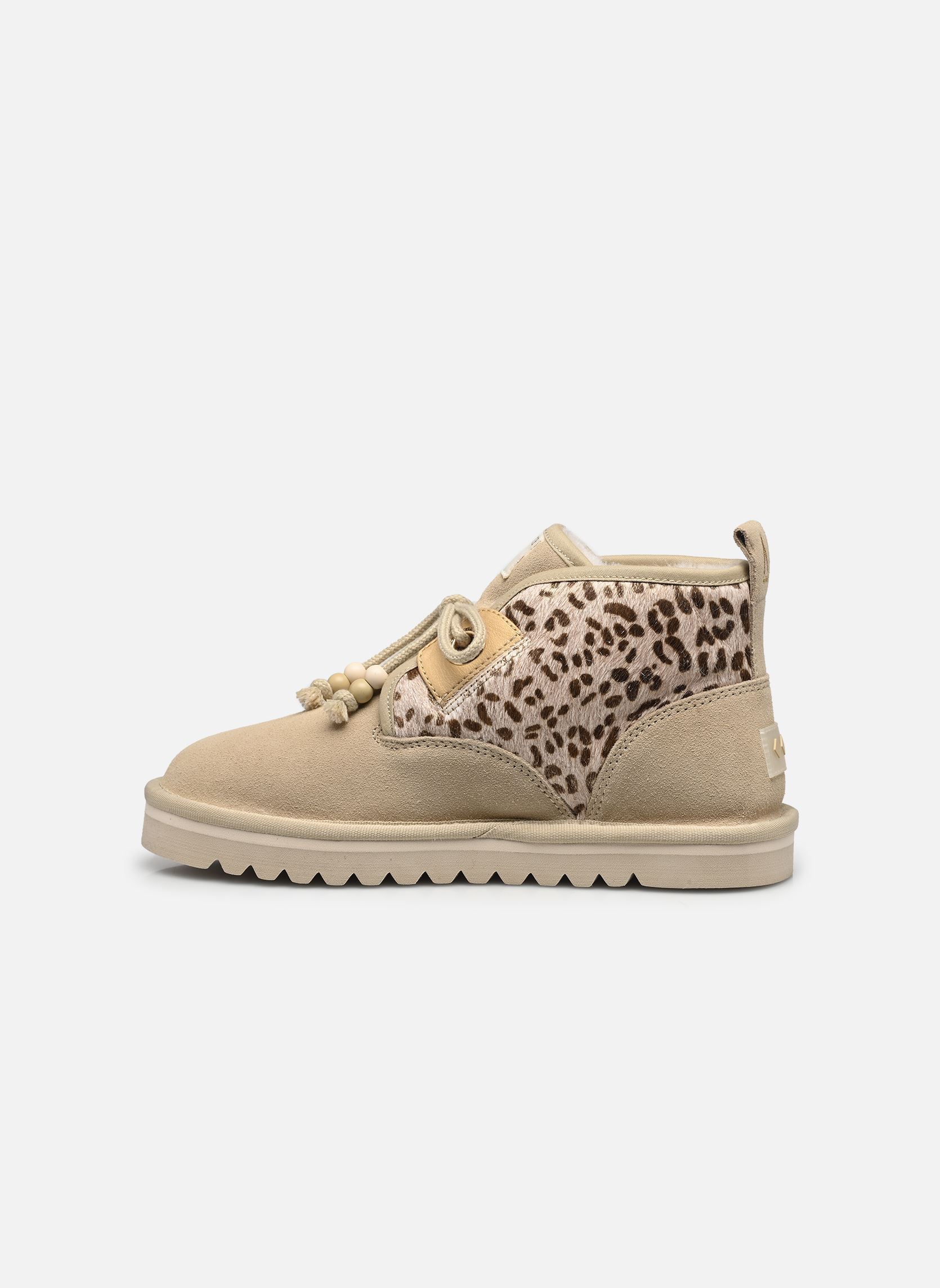 Geschnürte Stiefeletten BOULD BOOTS W damen beige Armistice Geschnürte Stiefeletten BOULD BOOTS W damen beige DOVE/GOLD