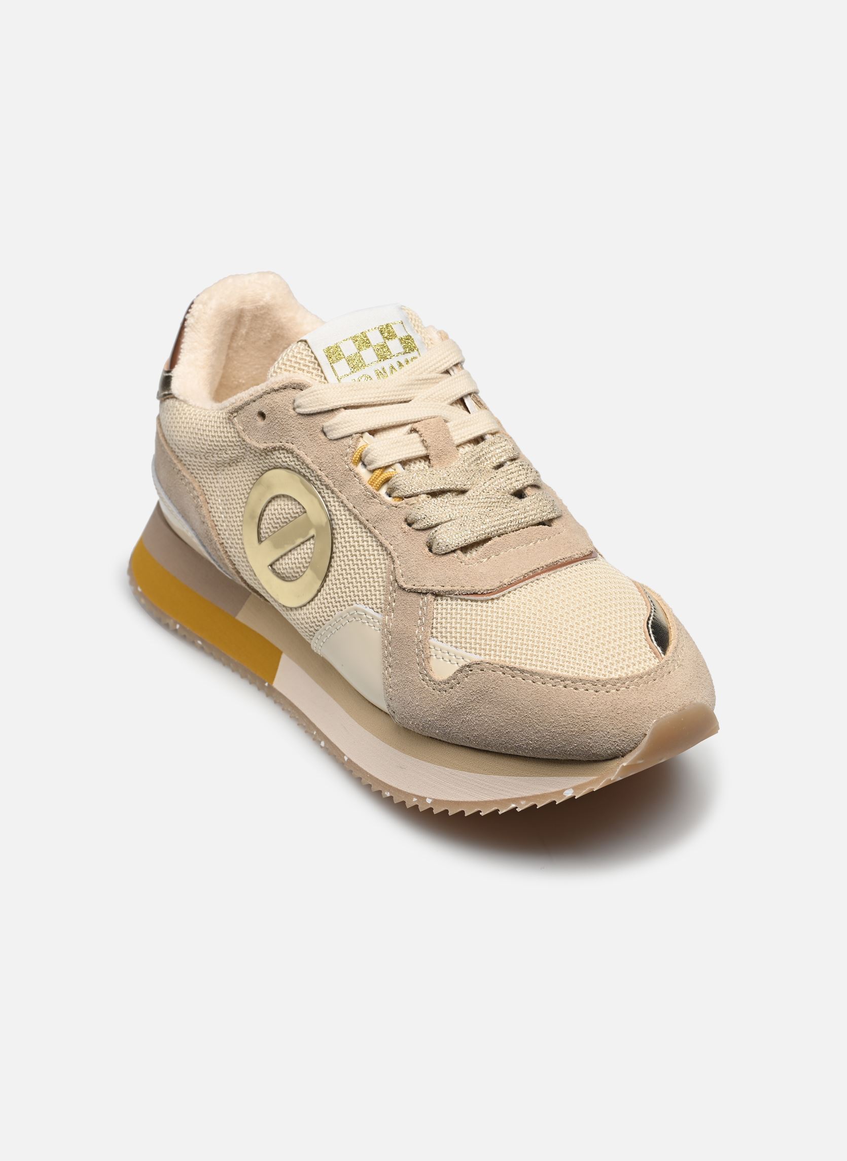 Baskets Mia New Jogger femme beige No Name Baskets Mia New Jogger femme beige DOVE/NUDE/DOVE