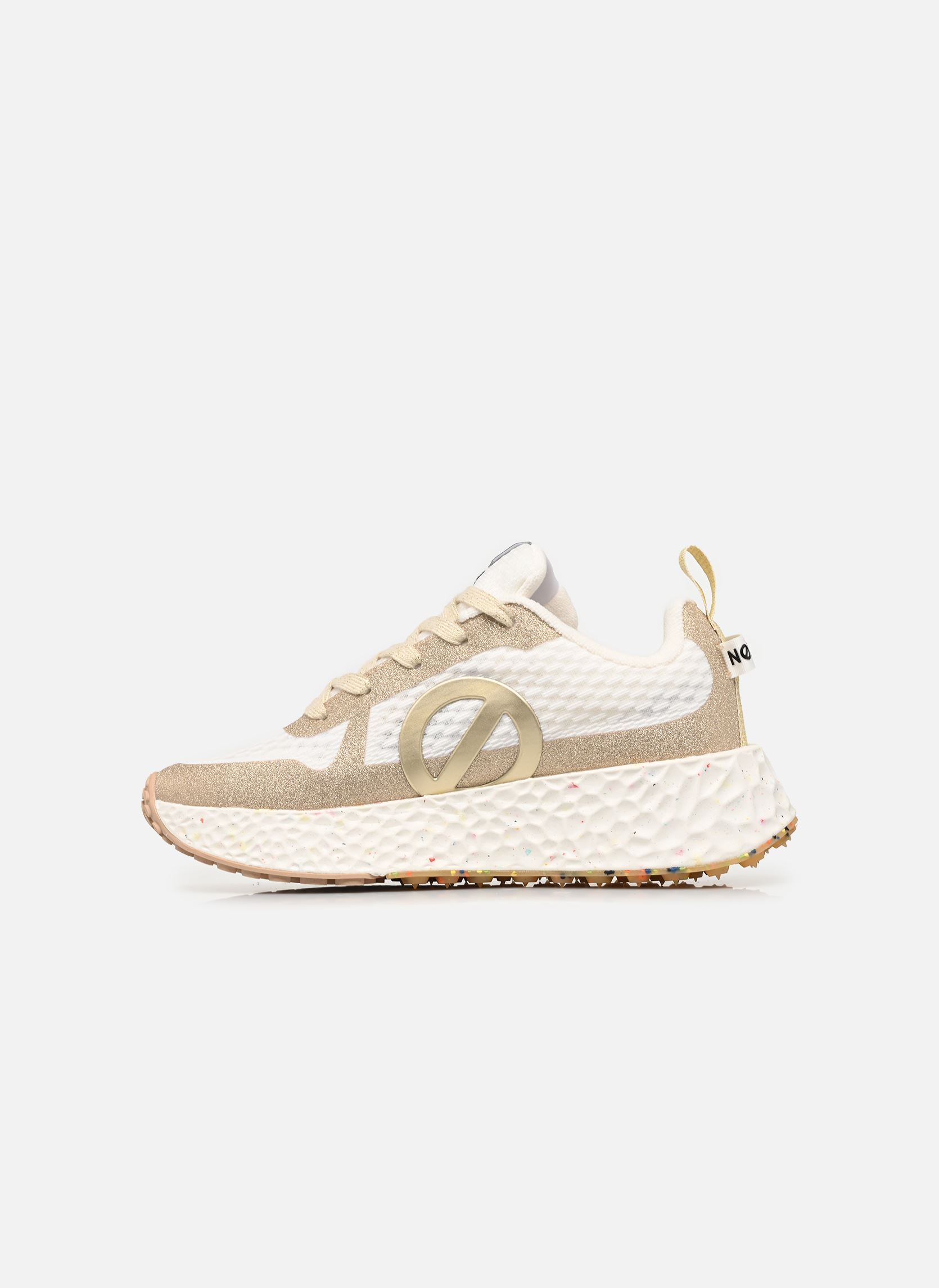 Sneakers CARTER FLY PROTECT dames meerkleurig No Name Sneakers CARTER FLY PROTECT dames meerkleurig WHITE/LIGHT GOLD