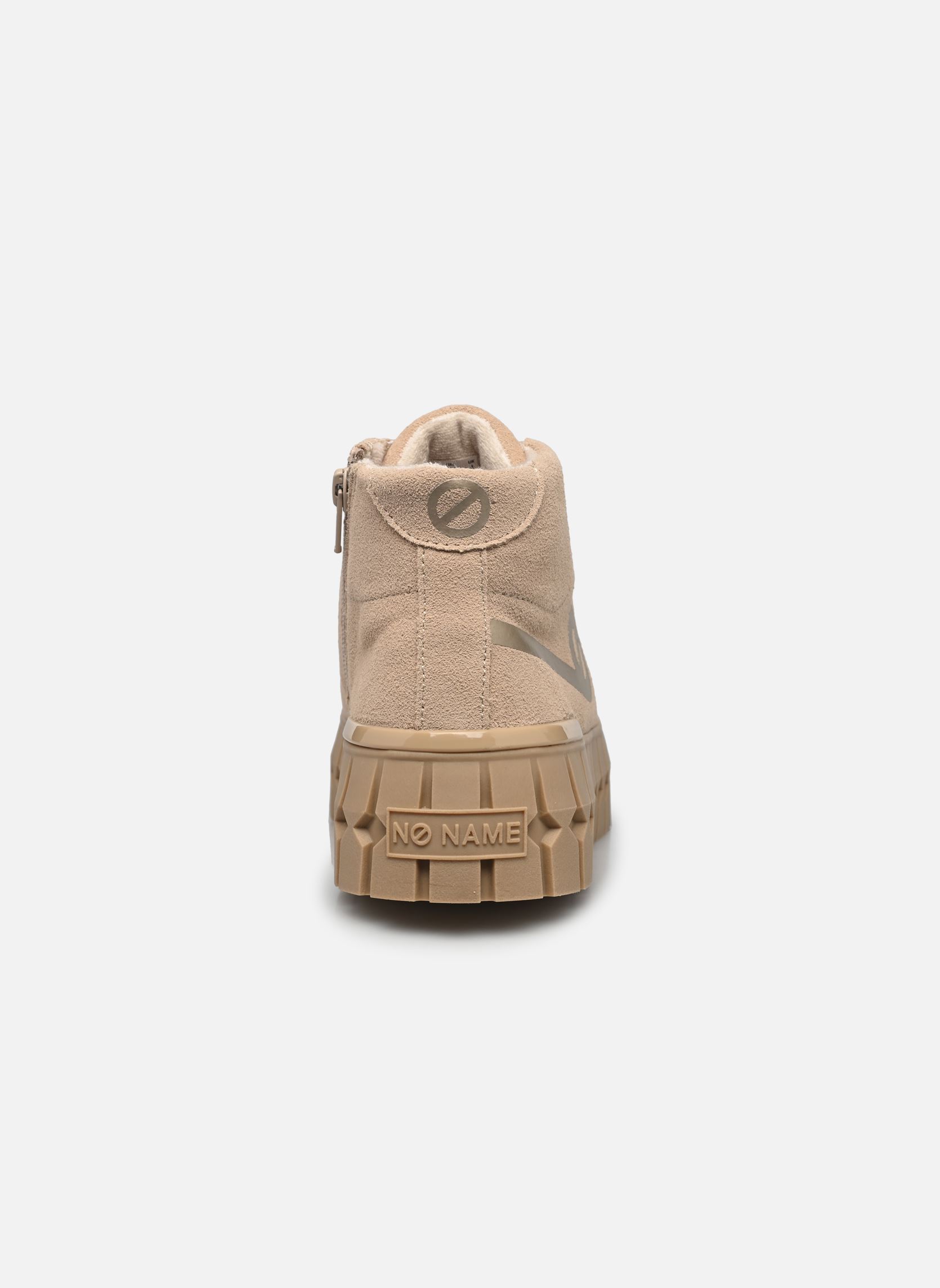 Baskets montantes PLAY MID femme beige No Name Baskets montantes PLAY MID femme beige NUDEL.GOLD