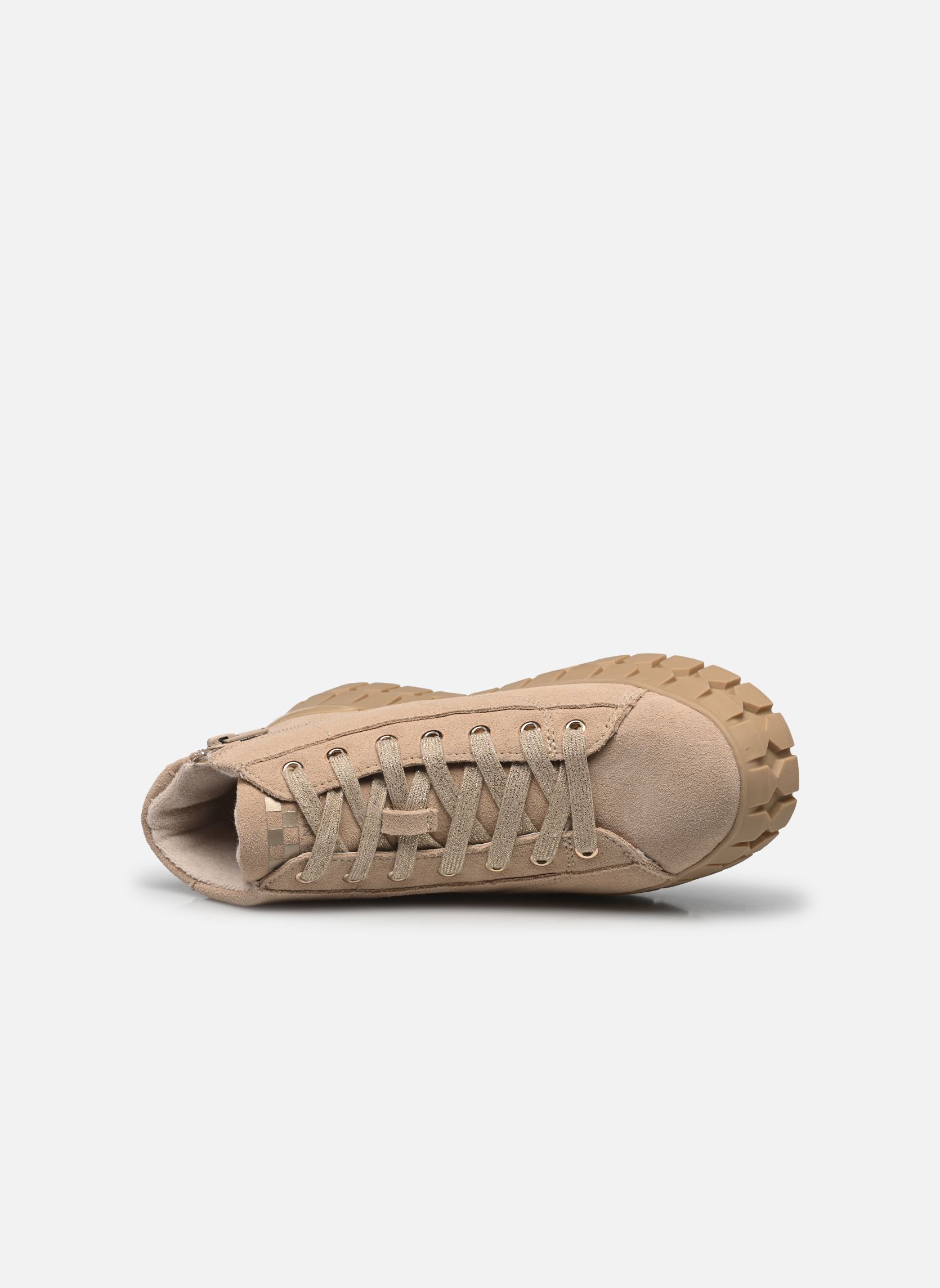 Baskets montantes PLAY MID femme beige No Name Baskets montantes PLAY MID femme beige NUDEL.GOLD