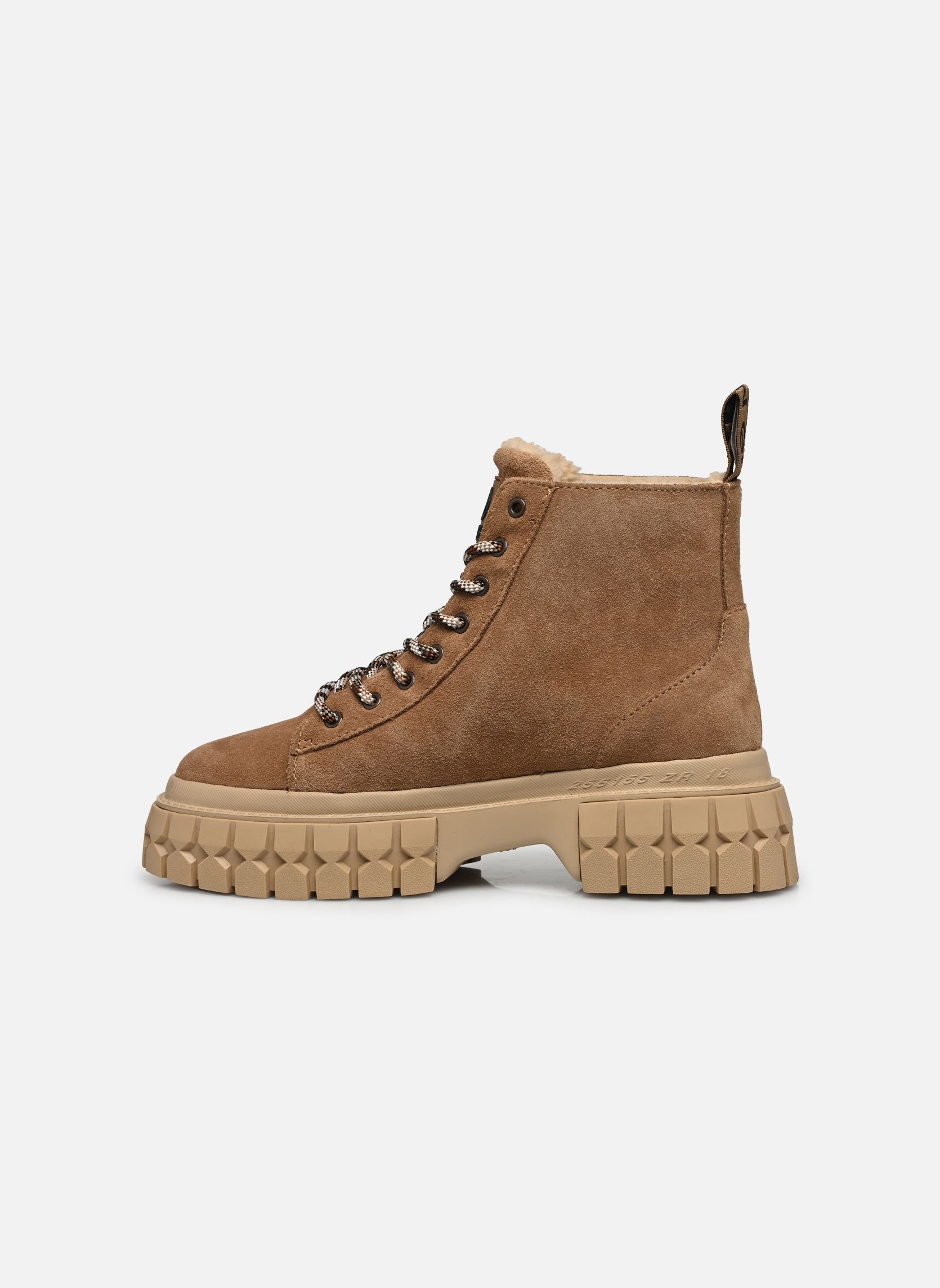 Bottines à lacets GRAVITEE LOW BOOTS femme marron No Name Bottines à lacets GRAVITEE LOW BOOTS femme marron NUTSNUTS