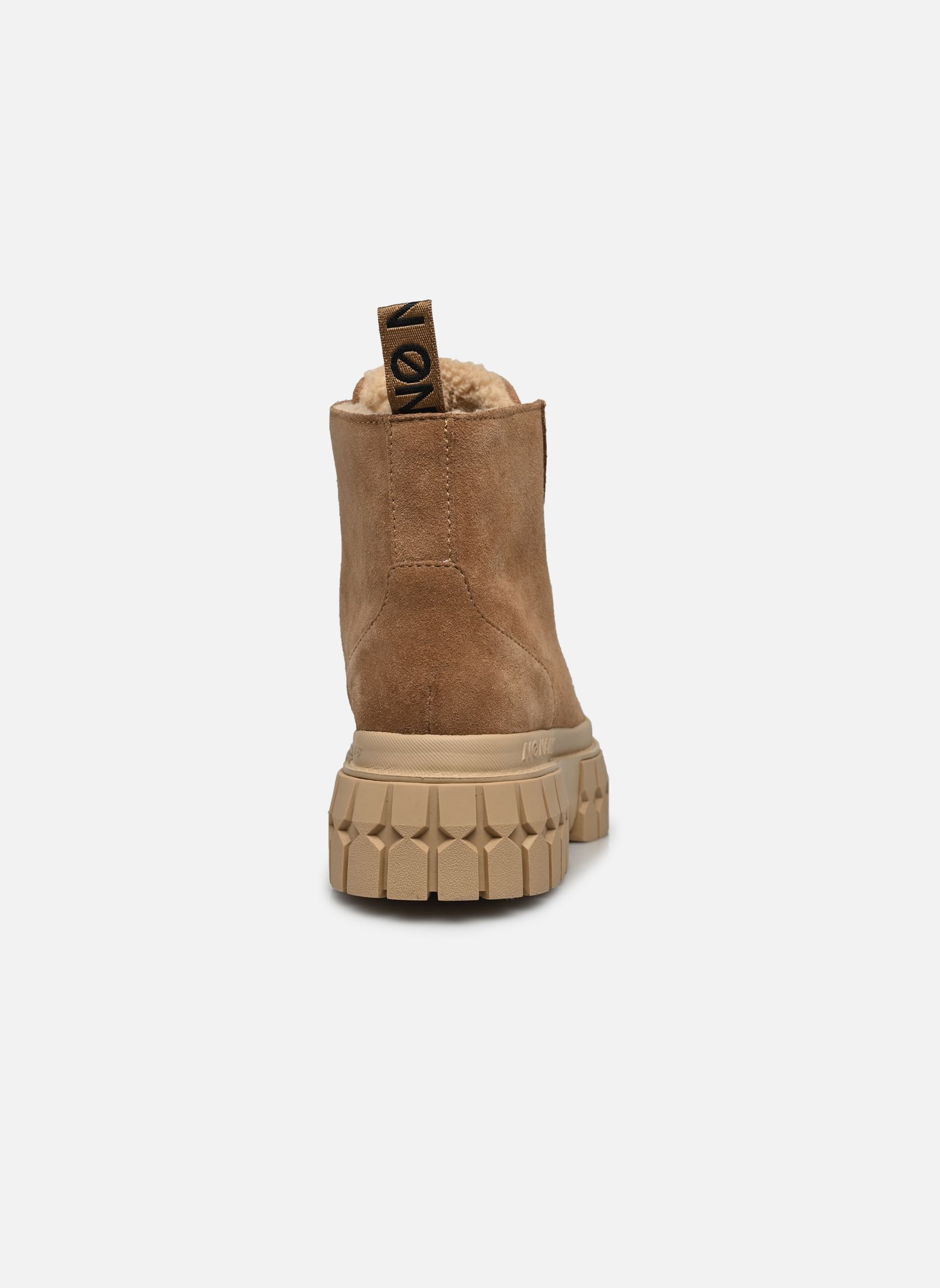 Bottines à lacets GRAVITEE LOW BOOTS femme marron No Name Bottines à lacets GRAVITEE LOW BOOTS femme marron NUTSNUTS