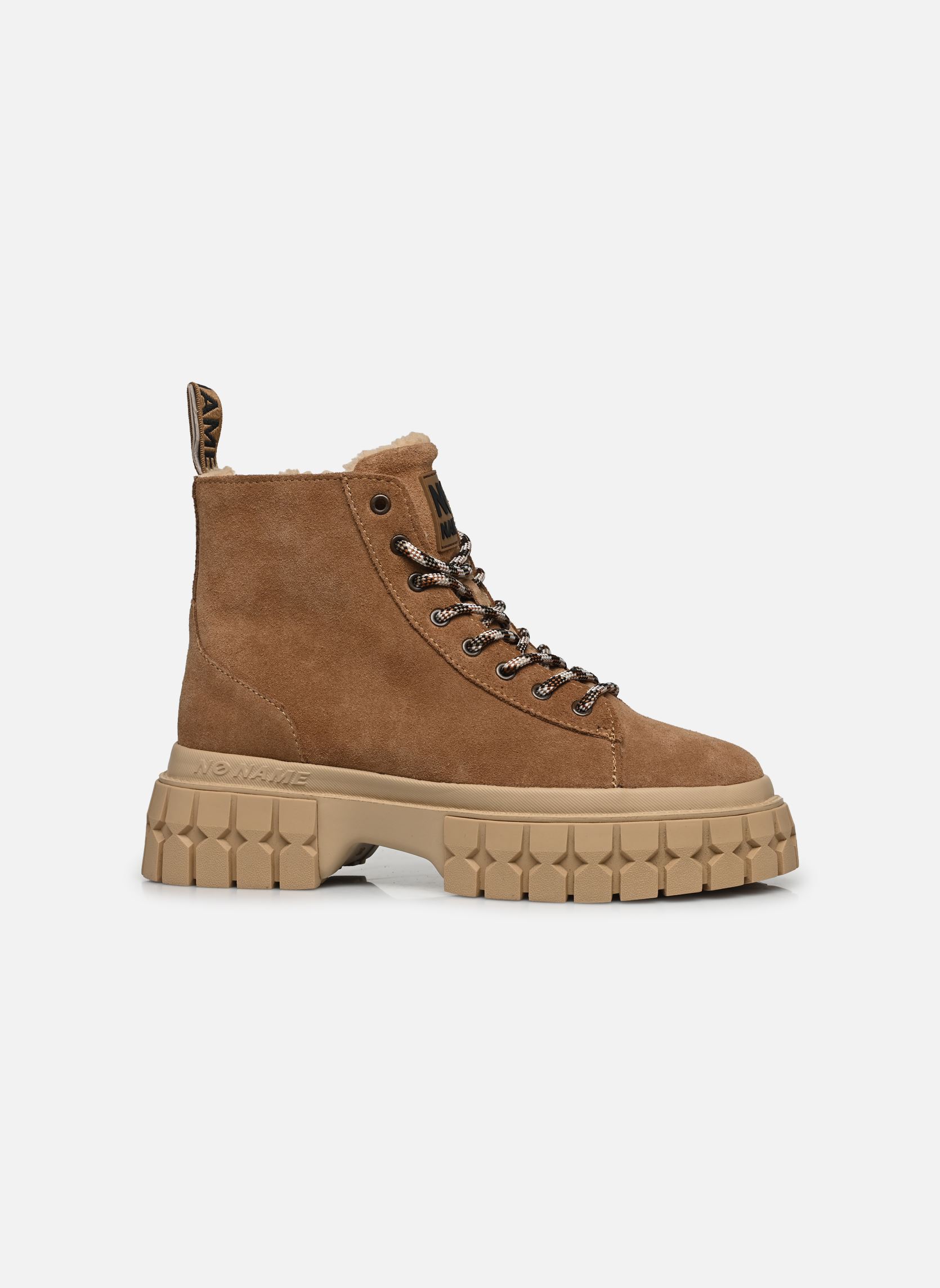 Bottines à lacets GRAVITEE LOW BOOTS femme marron No Name Bottines à lacets GRAVITEE LOW BOOTS femme marron NUTSNUTS