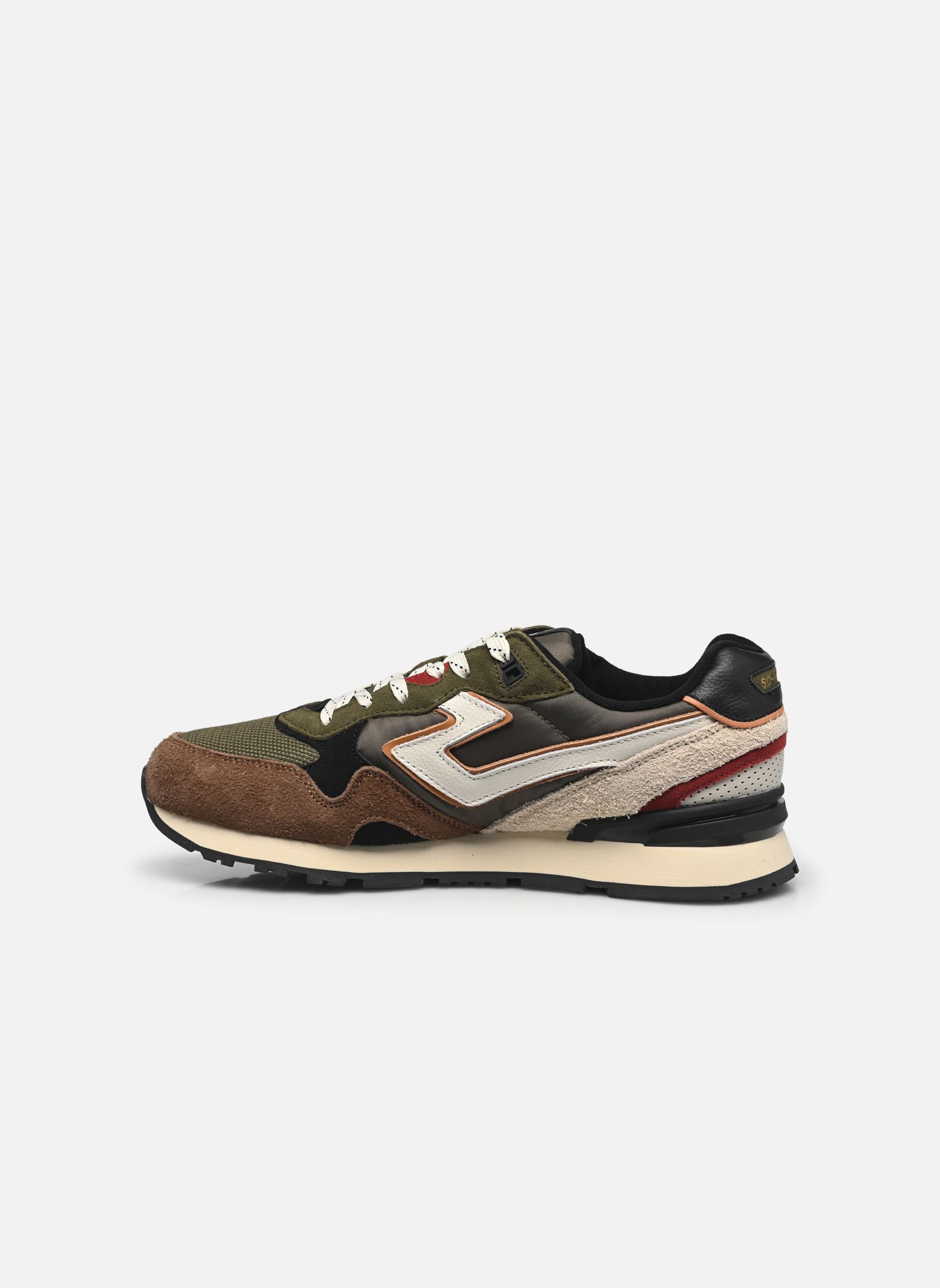 Baskets CAPE CODE RUNNER M homme vert Schmoove Baskets CAPE CODE RUNNER M homme vert BROWN/KAKI/DOVE