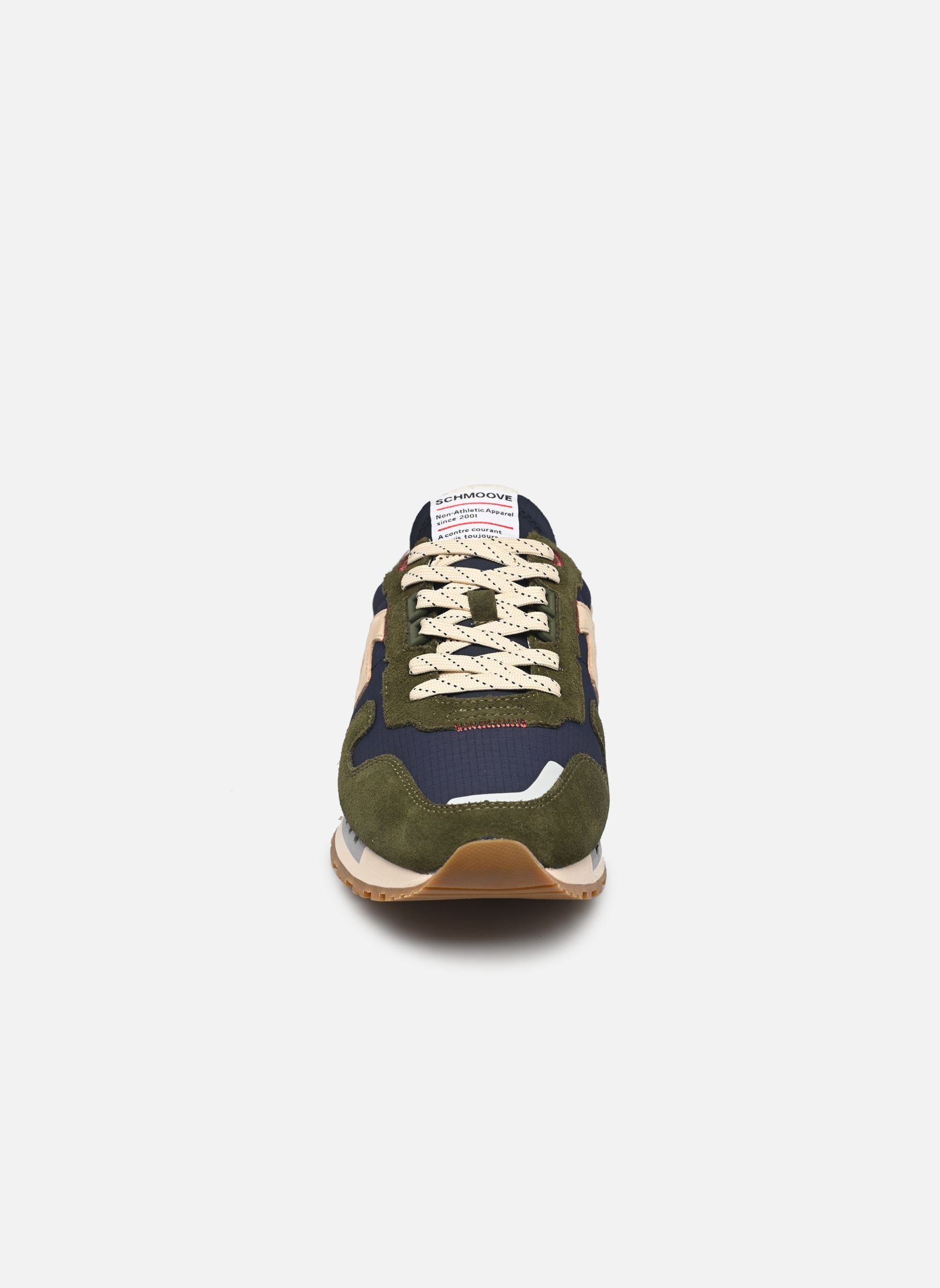 Baskets ATHENE RUNNER M homme multicolore Schmoove Baskets ATHENE RUNNER M homme multicolore OLIVE/NAVY/DOVE