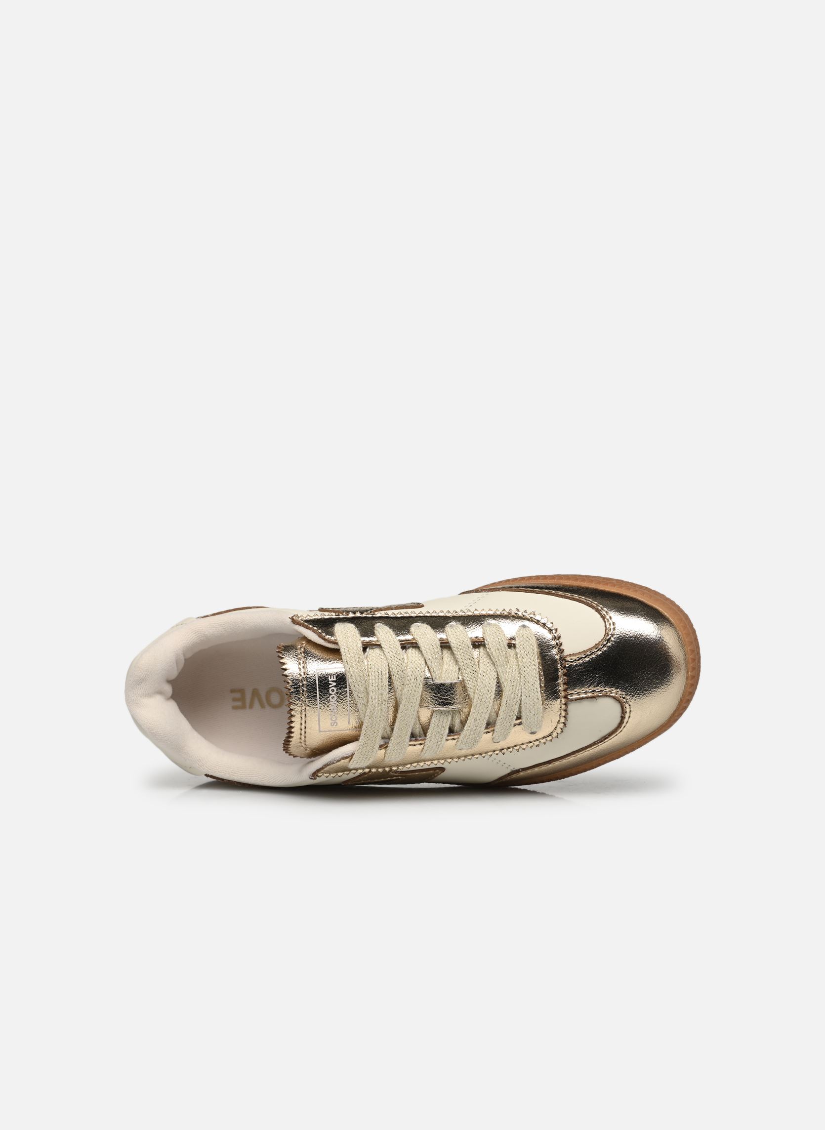 Baskets SHEFFIELD JOGGER W femme or et bronze Schmoove Baskets SHEFFIELD JOGGER W femme or et bronze DOVE/GOLD
