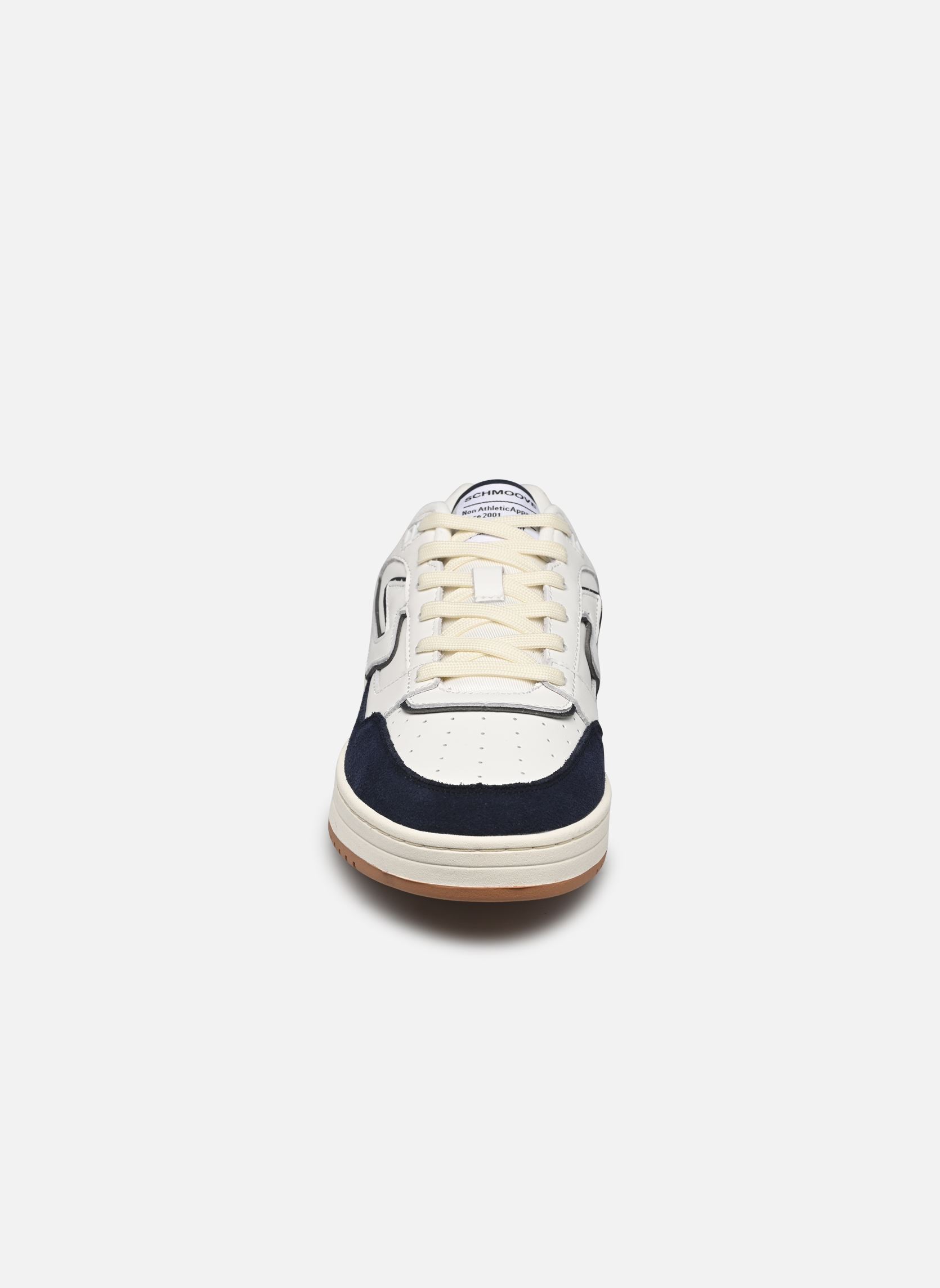 Sneaker BROOKLYN COURT M herren weiß Schmoove Sneaker BROOKLYN COURT M herren weiß WHITE/NUTS/NAVY