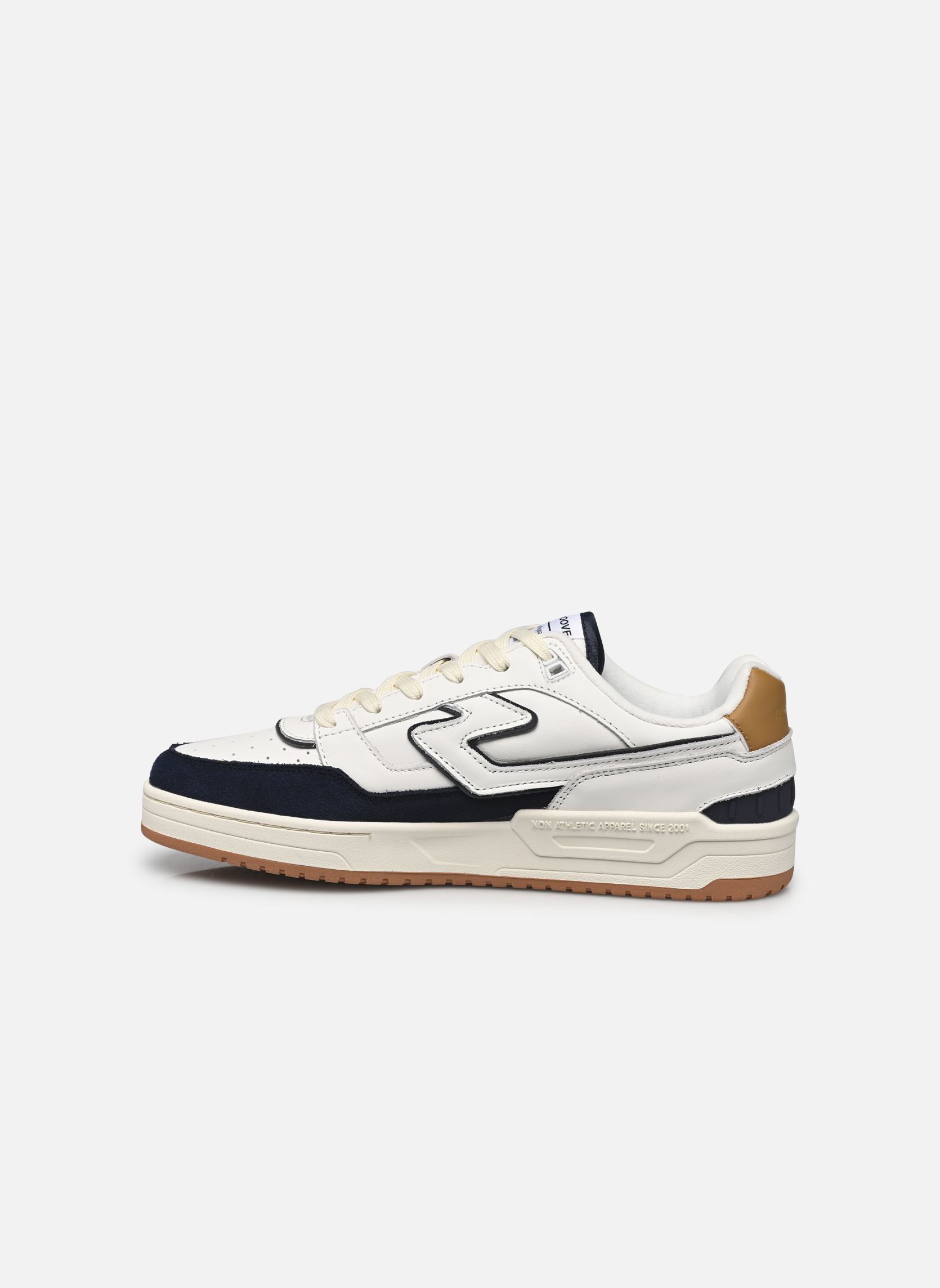 Sneaker BROOKLYN COURT M herren weiß Schmoove Sneaker BROOKLYN COURT M herren weiß WHITE/NUTS/NAVY